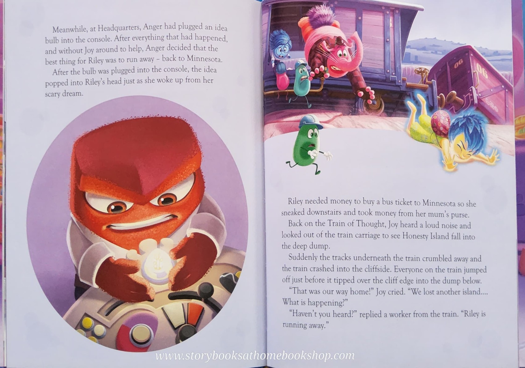 หนังสือนิทานปกแข็ง ** ♥️DISNEY PIXAR INSIDE OUT MAGICAL STORY