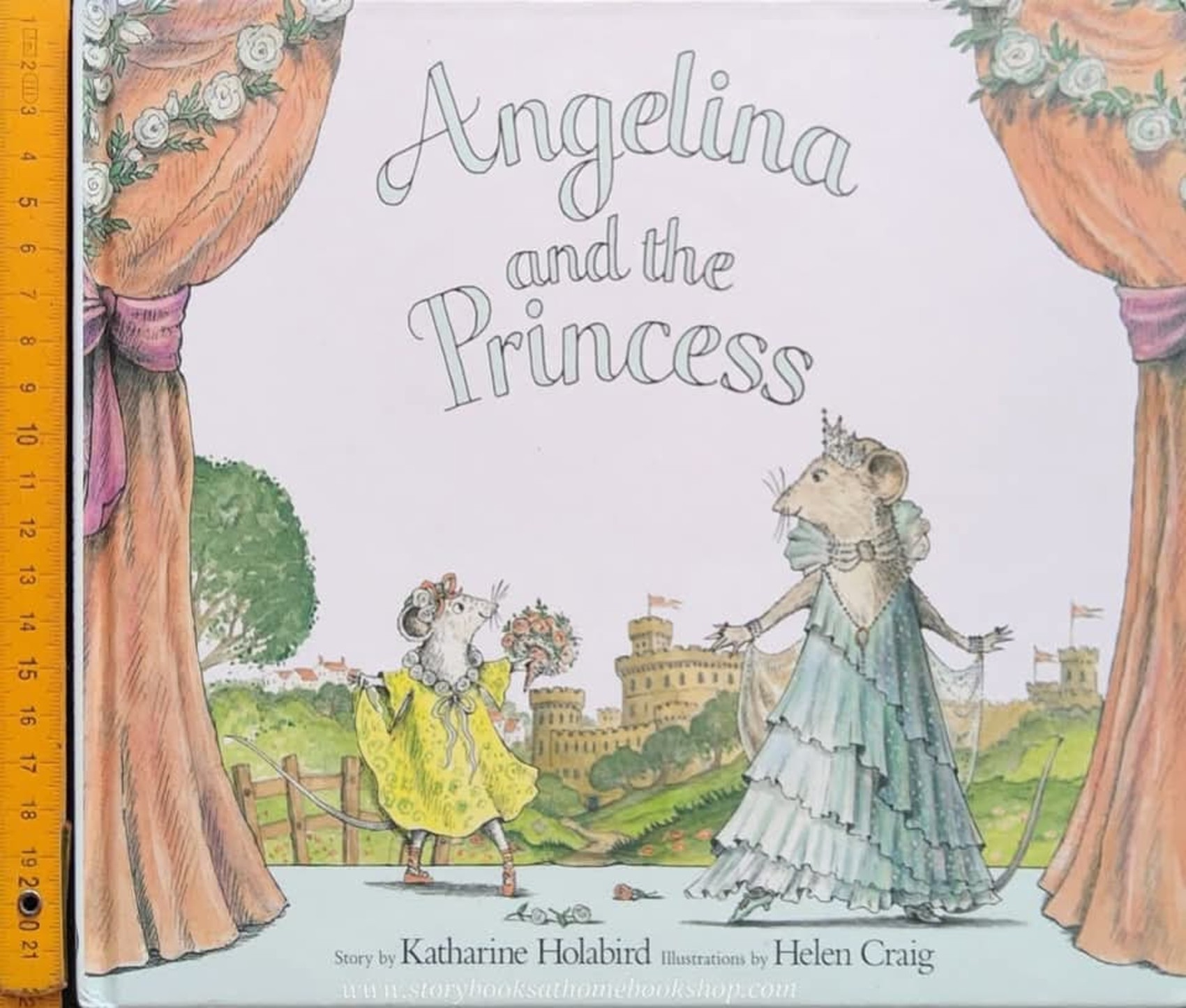 หนังสือนิทานปกแข็ง** 🍅🍓ANGELINA AND THE PRINCESS BY KATHARINE HOLABIRD