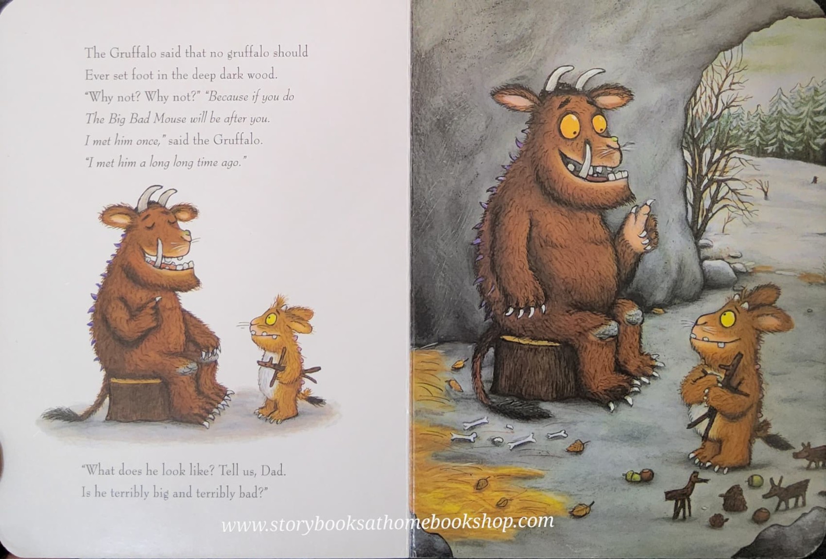 Board Book** 🍅🍓THE GRUFFALO'S CHILD BYJULIA DONALDSON AND AXEL SCHEFFLER