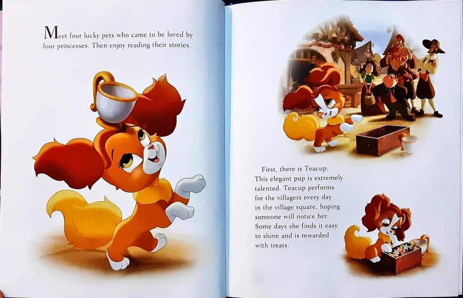 หนังสือนิทานปกแข็ง** 🍅🍓DISNEY Princess PALACE PETS MAGICAL STORY