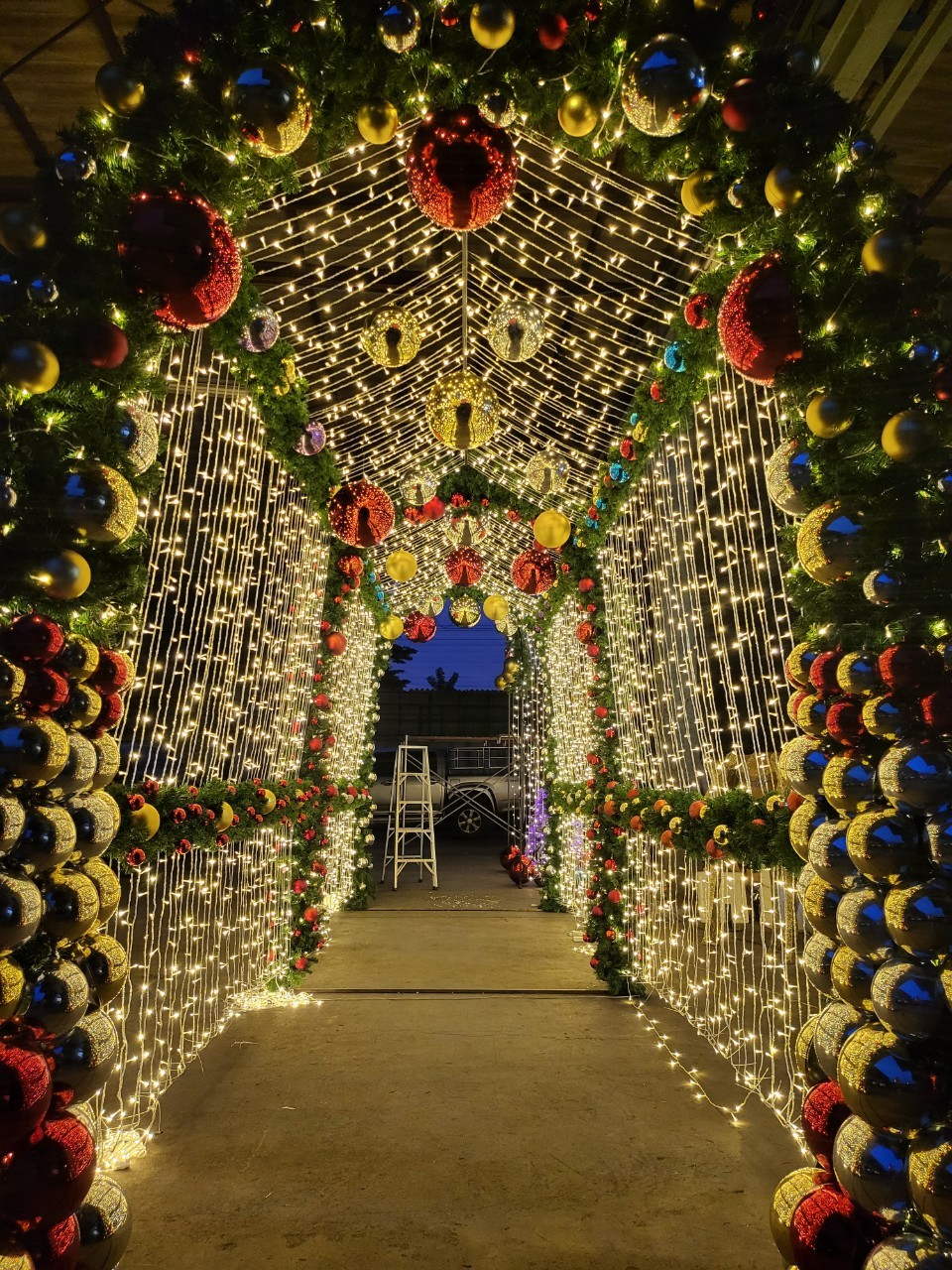 ซุ้มอุโมงค์ 1.8*6*2.9เมตร.ตกแต่งภายใน