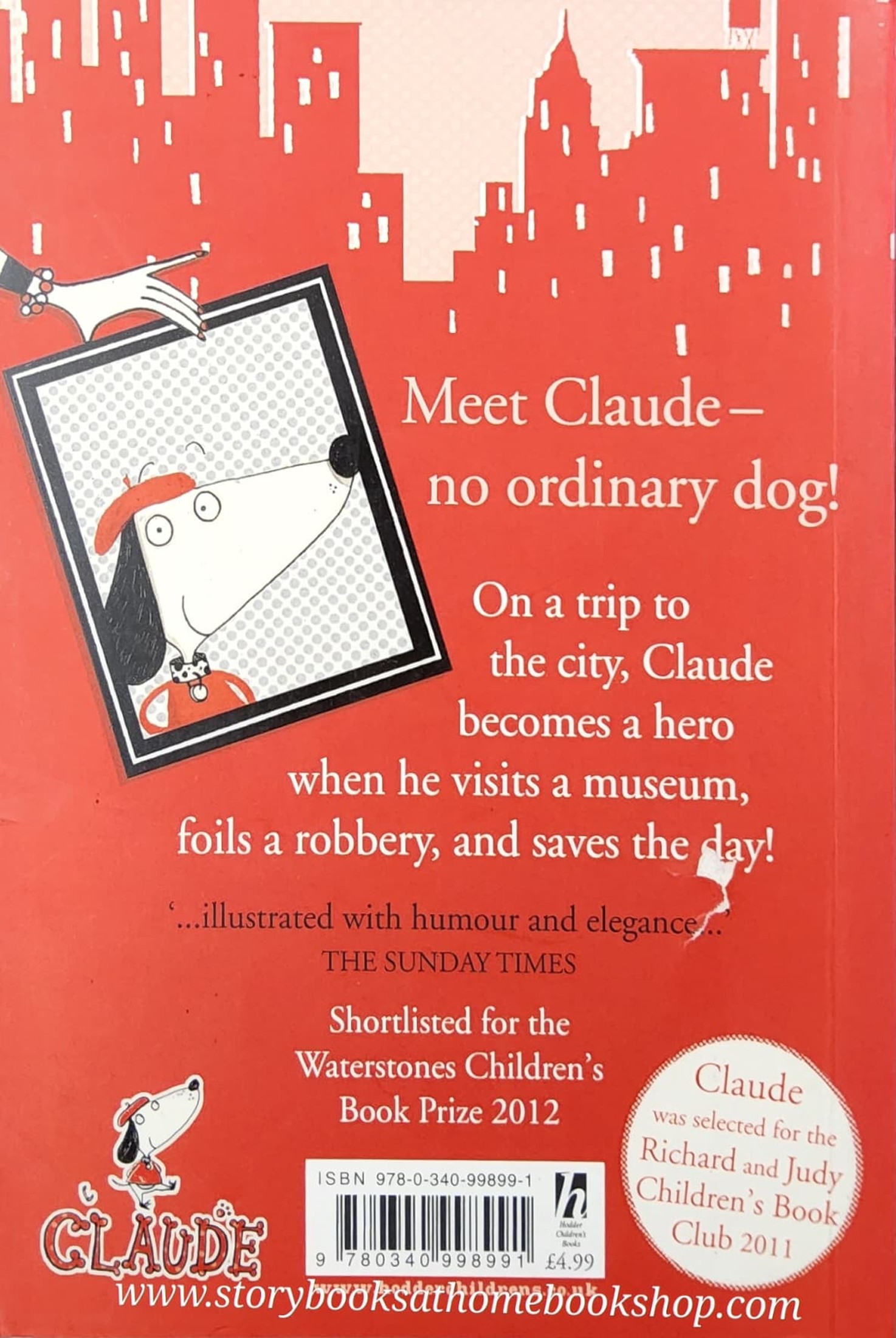 วรรณกรรมเยาวชน** 🍅🍓CLAUDE IN THE CITY BY ALEX T.SMITH