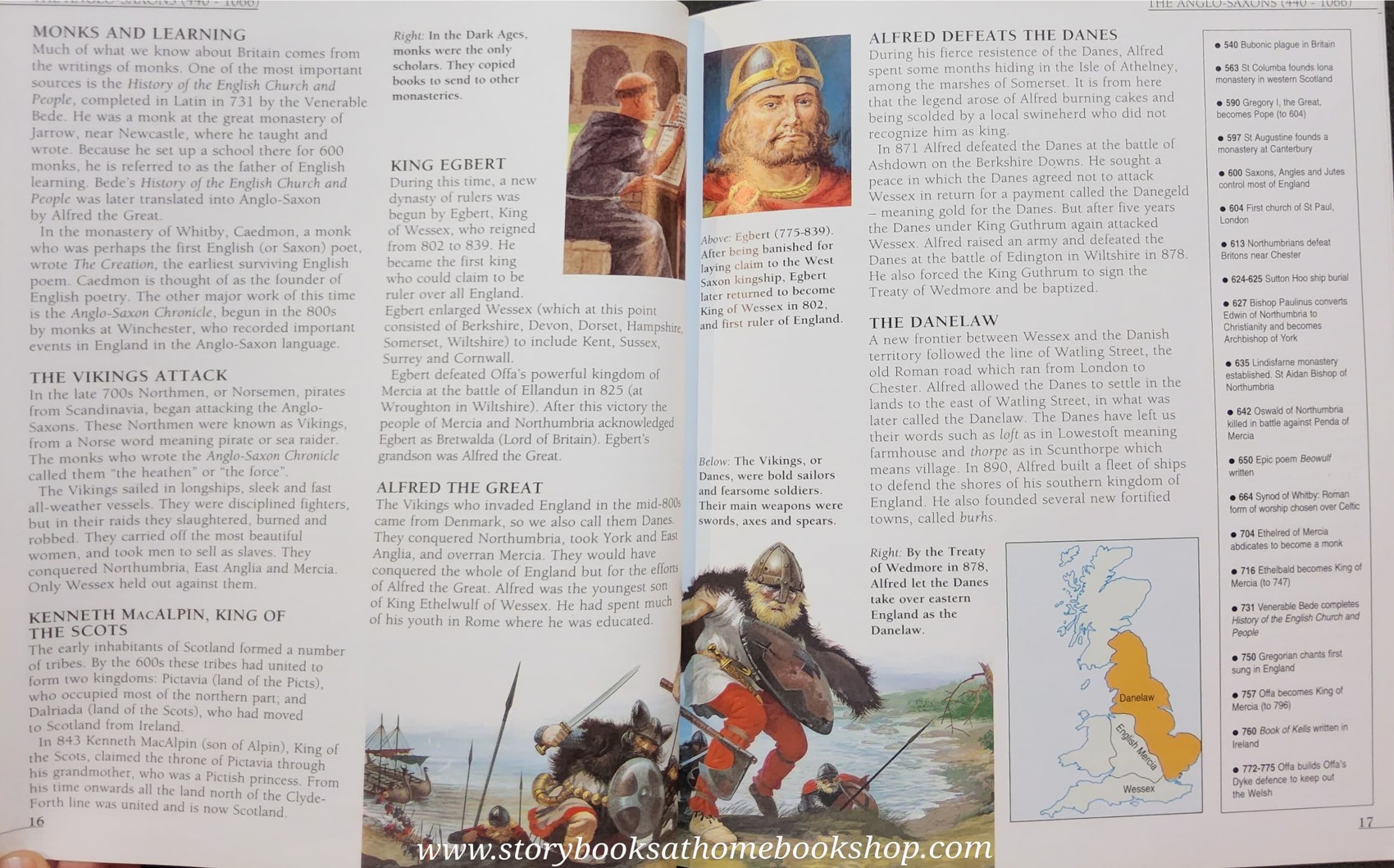 KNOWLEDGE BOOK** ♥️♥️BRITISH HISTORY EARLY BRITAIN 500,000 BC-AD 1154 ♥️♥️