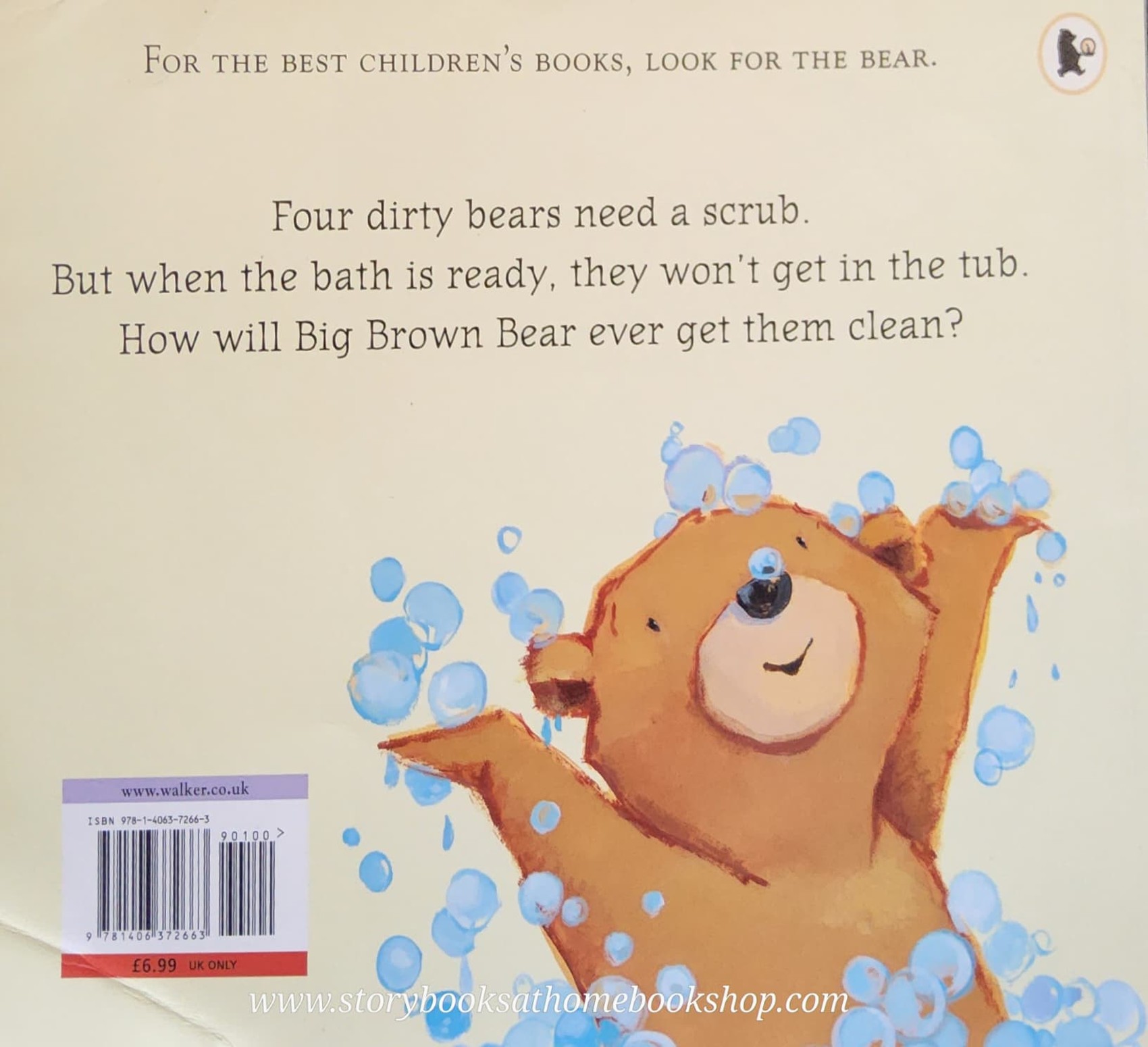 หนังสือนิทานปกอ่อน** 🍅🍓Bears in the Bath