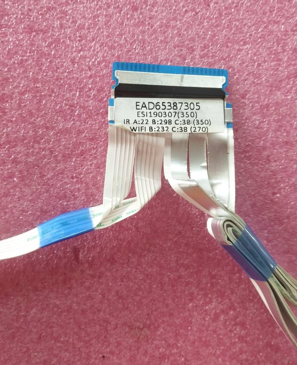 สายแพตัวรับรีโมท/ตัวรับWifi ของแท้ถอดจากเครื่อง พาร์ทEAD65387305 รุ่น 49SM8100PTA และรุ่นอื่นที่พาร์ทตรงกัน