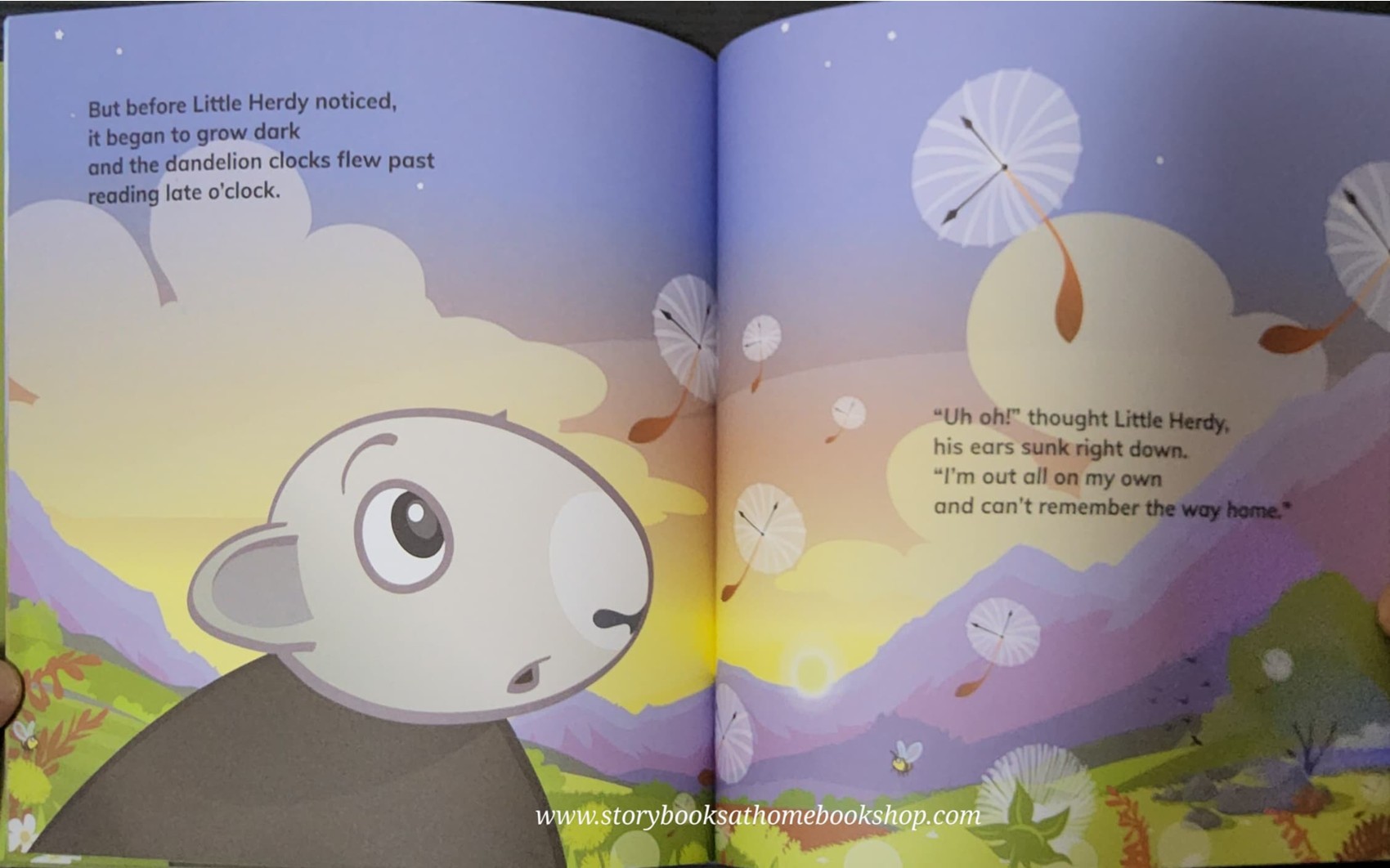 หนังสือนิทานปกอ่อน** 🍅🍓LITTLE HERDY NAD THE BIG OLD BOULDER