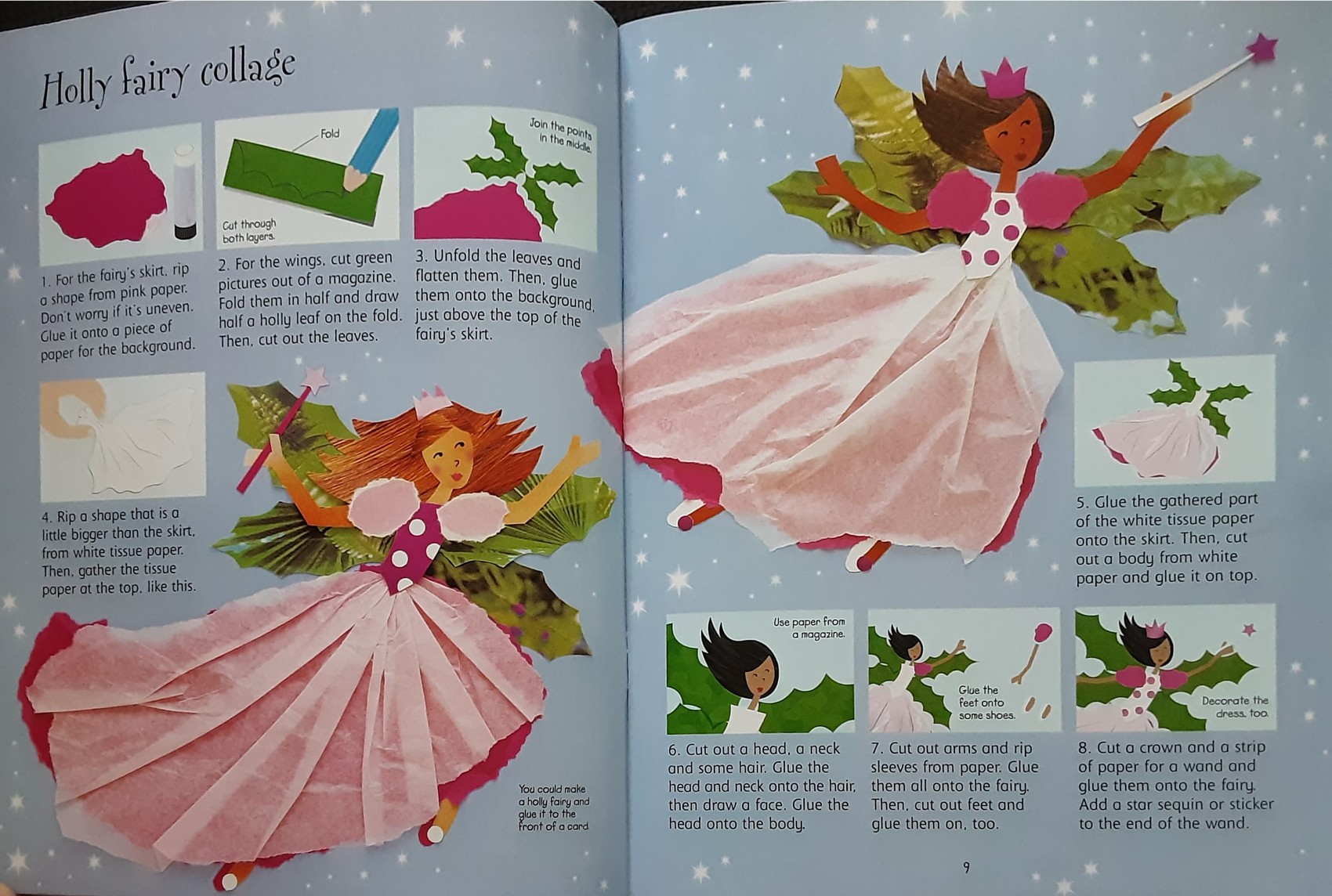 ACTIVITIES BOOK ** ð
ð USBORNE ACTIVITIES CHRISTMAS FAIRY THINGS TO MAKE AND DO
