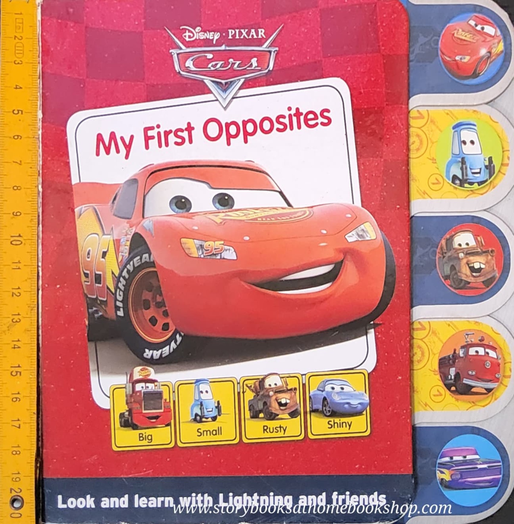 BOARD BOOK** 🍅🍅DISNEY PIXAR CARS MY FIRST OPPOSITS