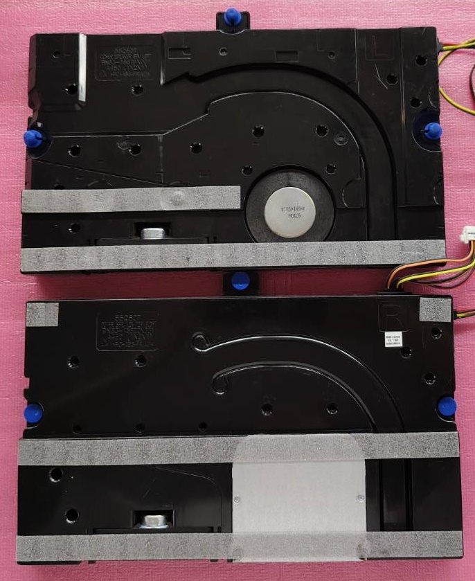 ลำโพงทีวีซัมซุง Samsung อะไหล่แท้/มือสองพร้อมใช้งาน พาร์ทBN96-50550Aใช้กับรุ่นQA55Q80TAKXXT