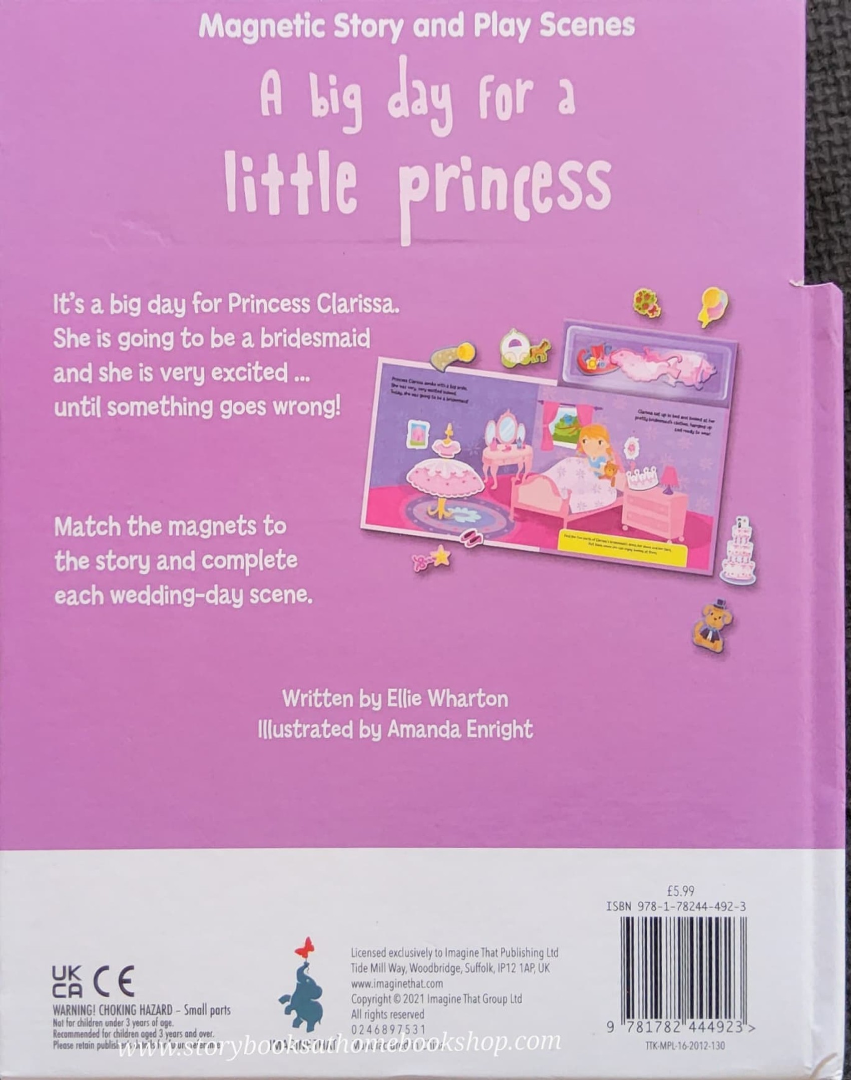 MAGNETIC BOARD BOOK** 🍅🍅A big day for a little princess