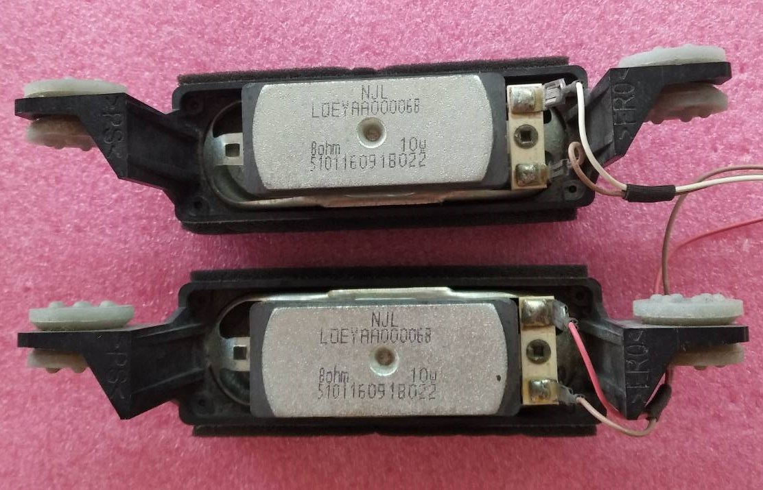 ลำโพงทีวีPanasonic (พานาโซนิค) มือสองพร้อมใช้งาน รุ่นTH-43D410T TH-40D400T TH-49DS630T พาร์ทL0EYAA000068 (8โอมห์ 10วัตต์)