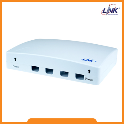 4 Port Fiber Termination Box w/o adapter ( ใช้กับ UF-0055SM )