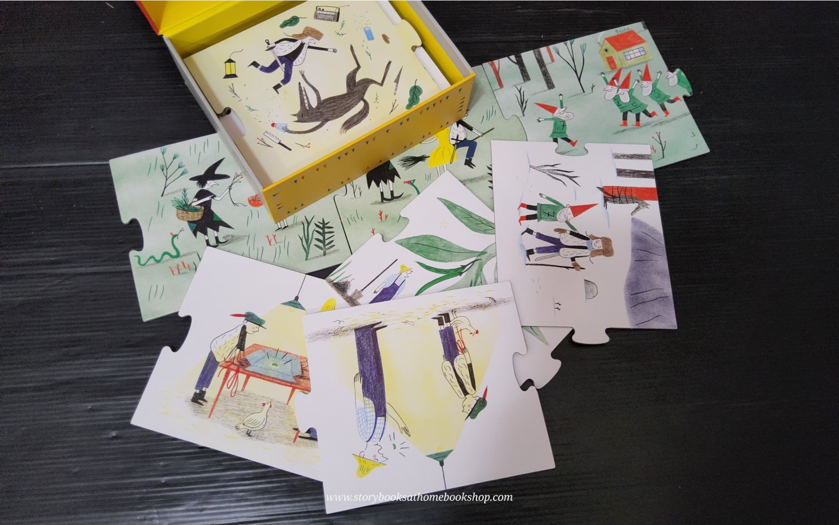 JIGSAW BOX** 🍅🍅STORY BOX CREATE OUR OWN TALES (20 PUZZLE PIECES)