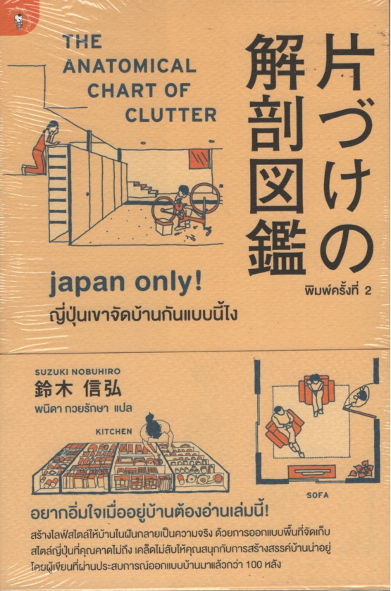 Japan only! ญี่ปุ่นเขาจัดบ้านกันแบบนี้ไง The Anatomical Chart of Clutter