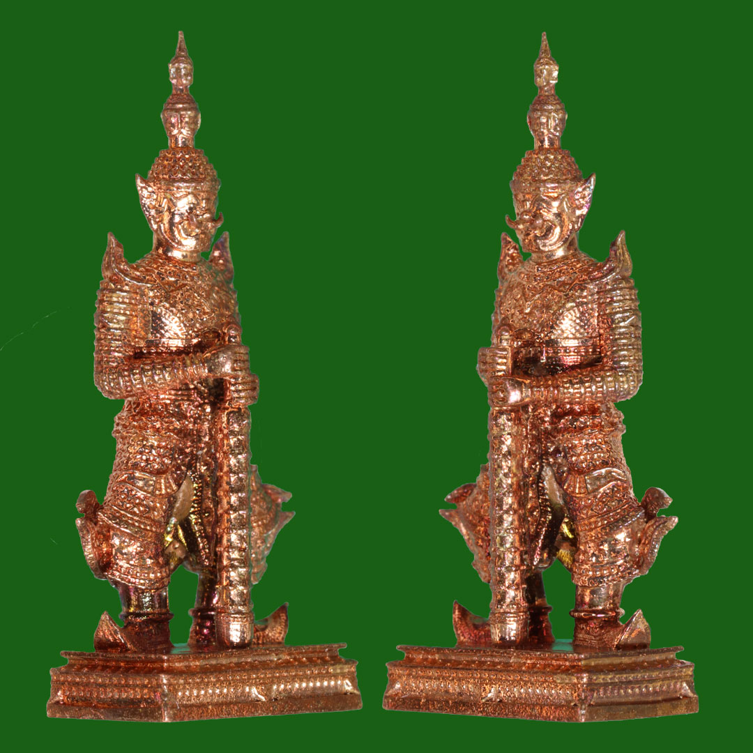 ยักษ์วัดแจ้ง วัดอรุณ รุ่นมหาโภคทรัพย์ ปี64 เนื้อทองแดง โค๊ด15810