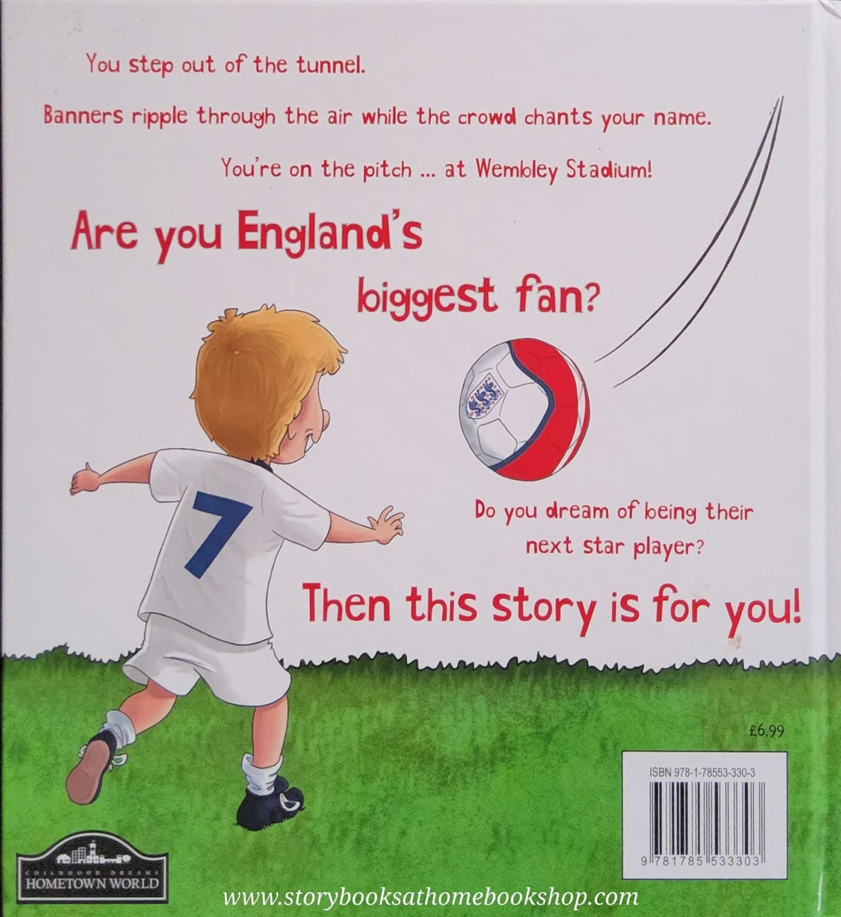 หนังสือนิทานปกแข็ง** 🍓🍓WHEN I GROW UP,I'M GOING TO PLAY FOR...ENGLAND