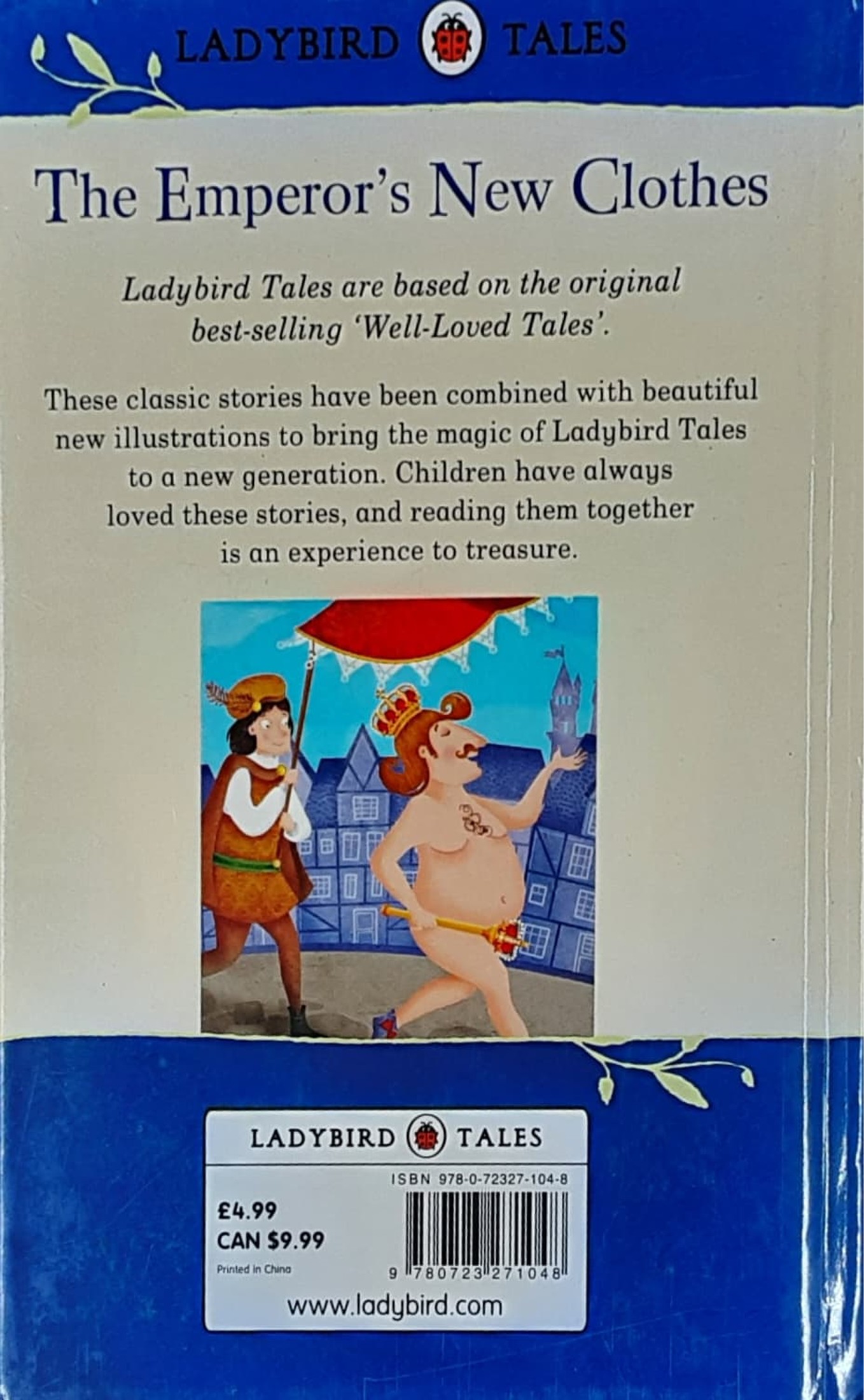 หนังสือนิทานปกแข็ง 🍅🍓The Emperpr's New Clothes/Used สภาพ 80-90%