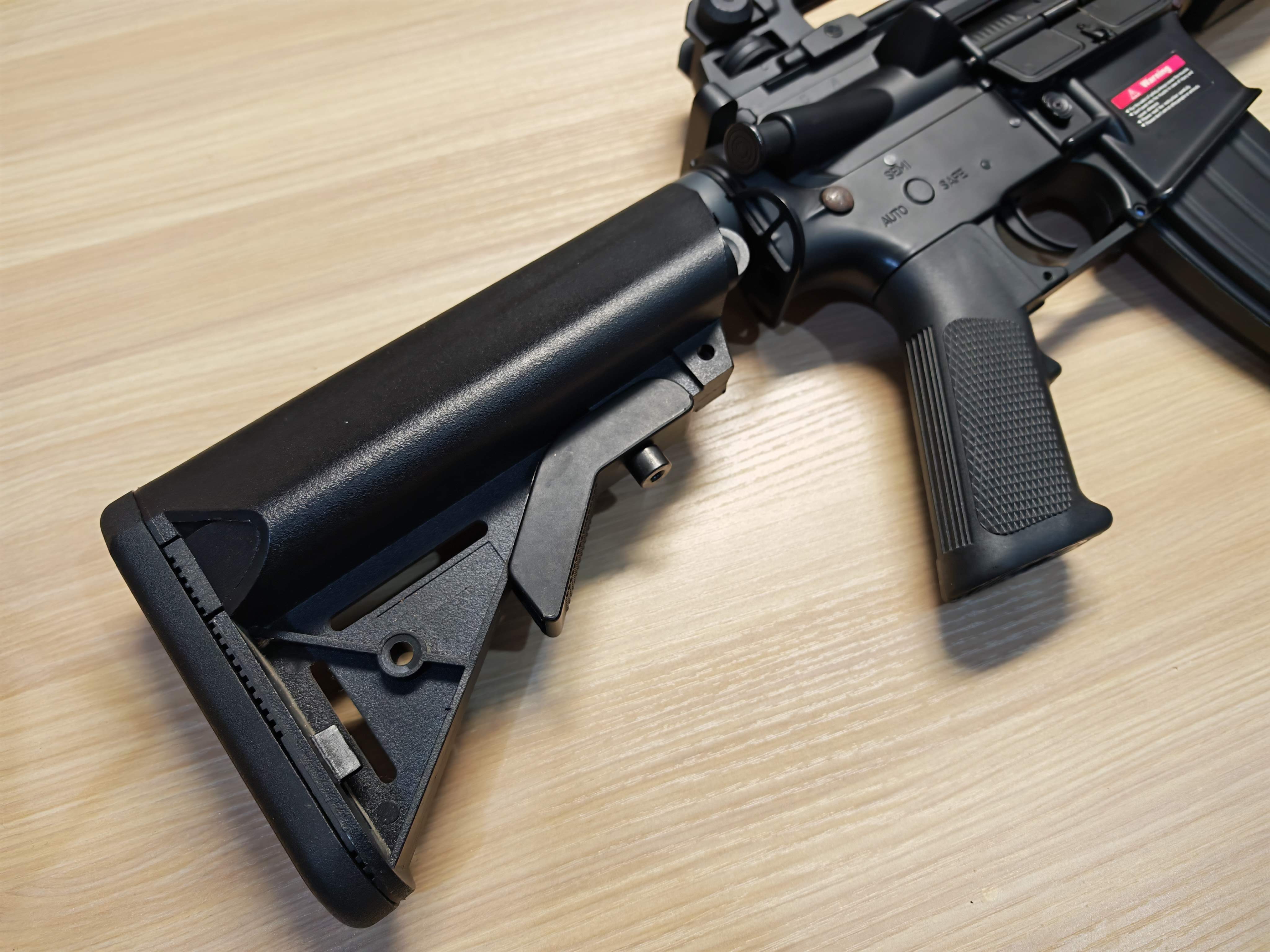 E&C 701 Colt M4A1 บอดี้โลหะ เรียกมือ1 ยังได้ AEG BB Gun บีบีกัน Airsoft Gun ปืนอัดลม ปืนยาวไฟฟ้า มือสอง
