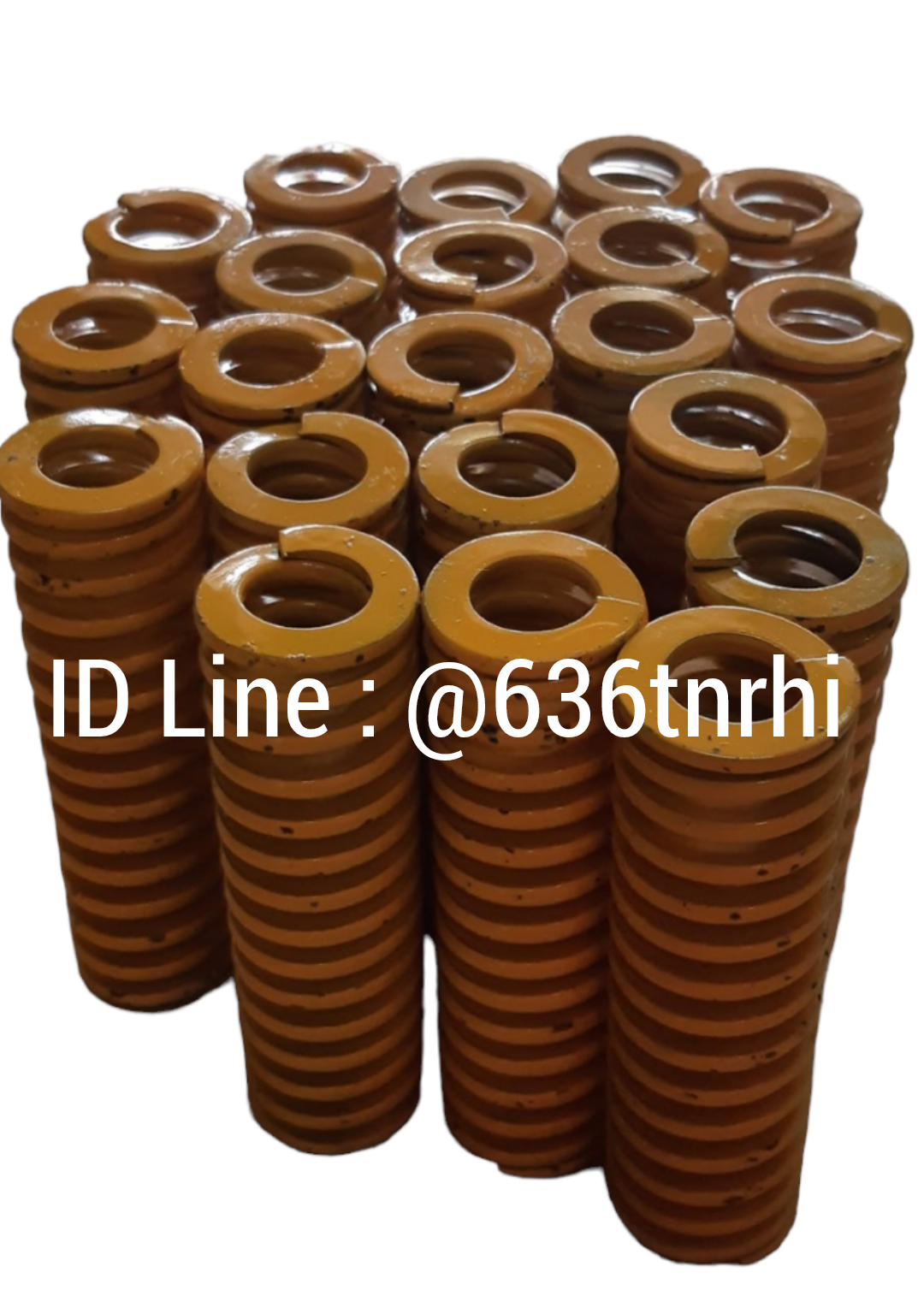 สปริงดันลวดแบน รับทำสปริงลวดแบนตามสั่ง โทร.086-441-9228