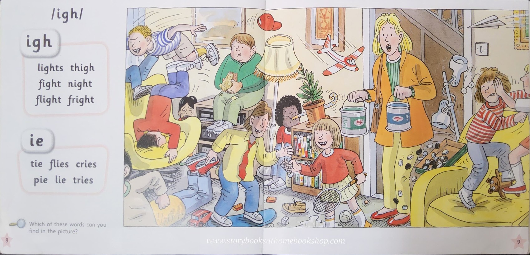 หนังสือนิทานปกอ่อน** 🍅🍓PHONICS: AY OY EA IE /REVISE ANS STRETCH BOOK 21