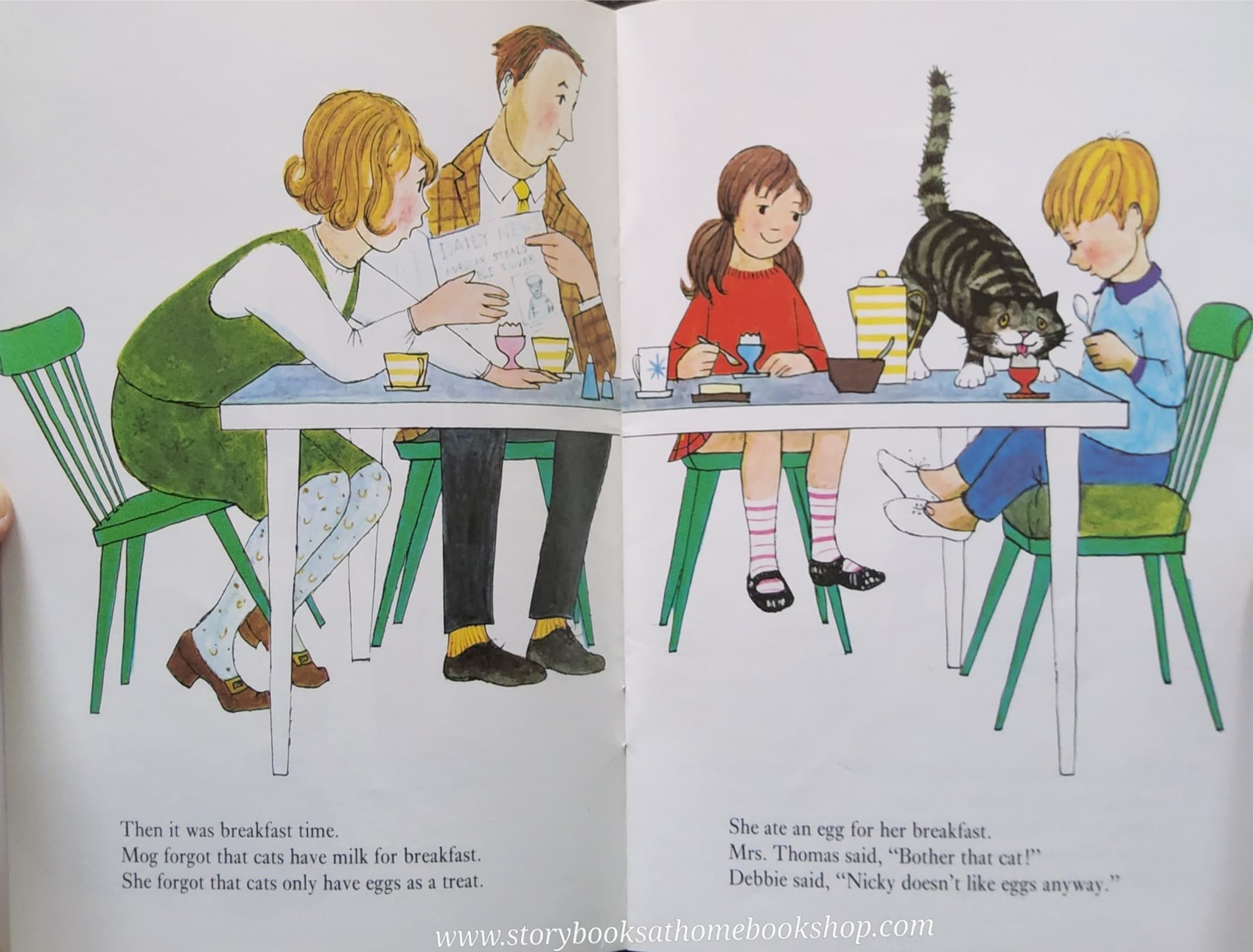 หนังสือนิทานปกอ่อน** ♥️MOG THE FORGETFUL CAT BY JUDITH KERR