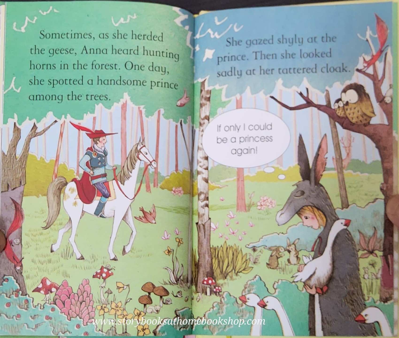 หนังสือนิทานปกอ่อน** 🍅🍓USBORNE YOUNG READING:THE RUNAWAY PRINCESS