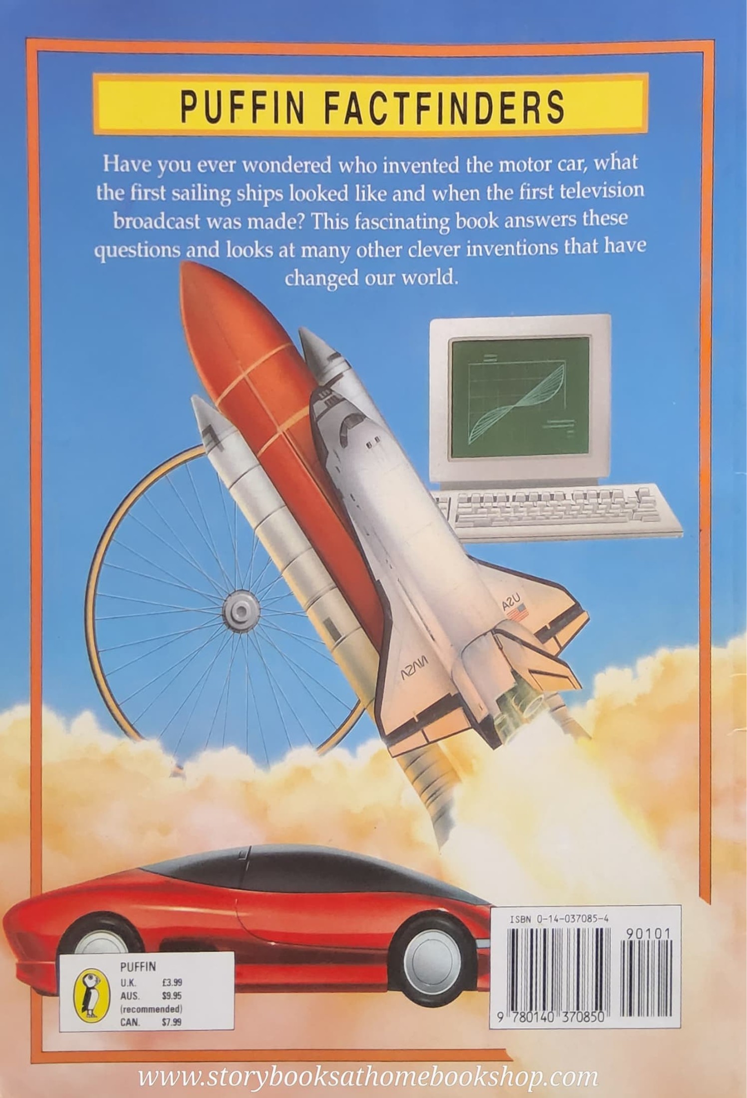 KNOWLEDGE BOOK** ♥️PUFFIN FACTFINDERS INVENTIONS