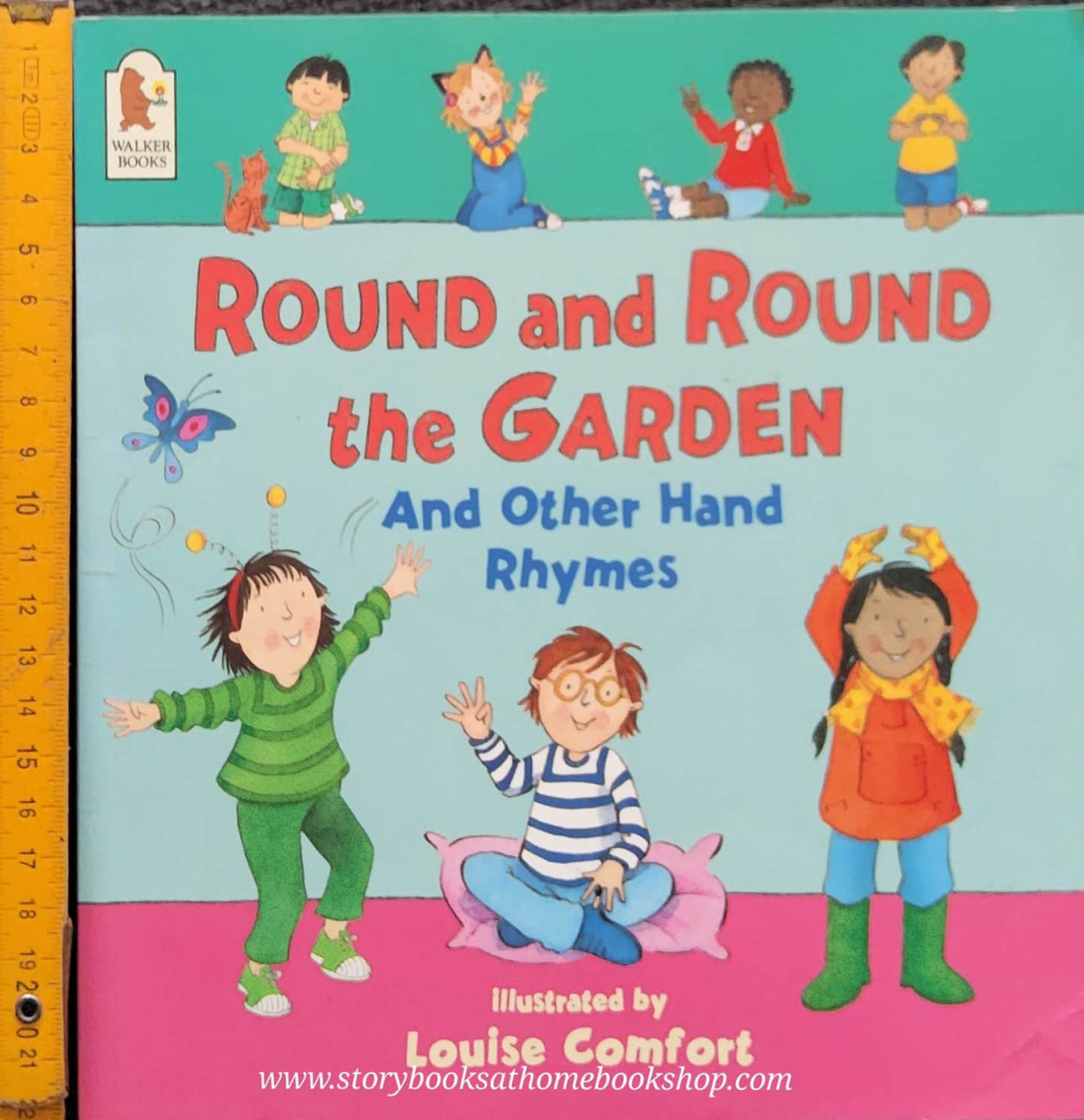หนังสือนิทานปกอ่อน** 🍓🍓ROUND AND ROUND THE GARDEN AND OTHER HAND RHYMES