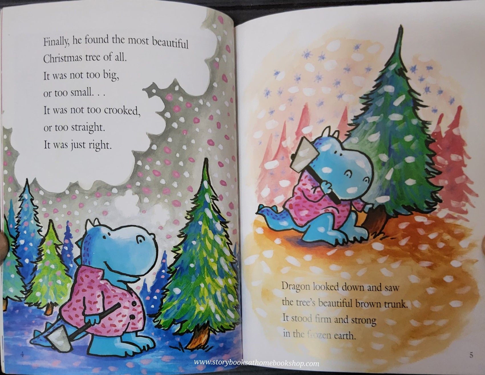 หนังสือนิทานปกอ่อน** 🍓🍓DRAGON'S MERRY CHIRISTMAS BY DAV PILKEY