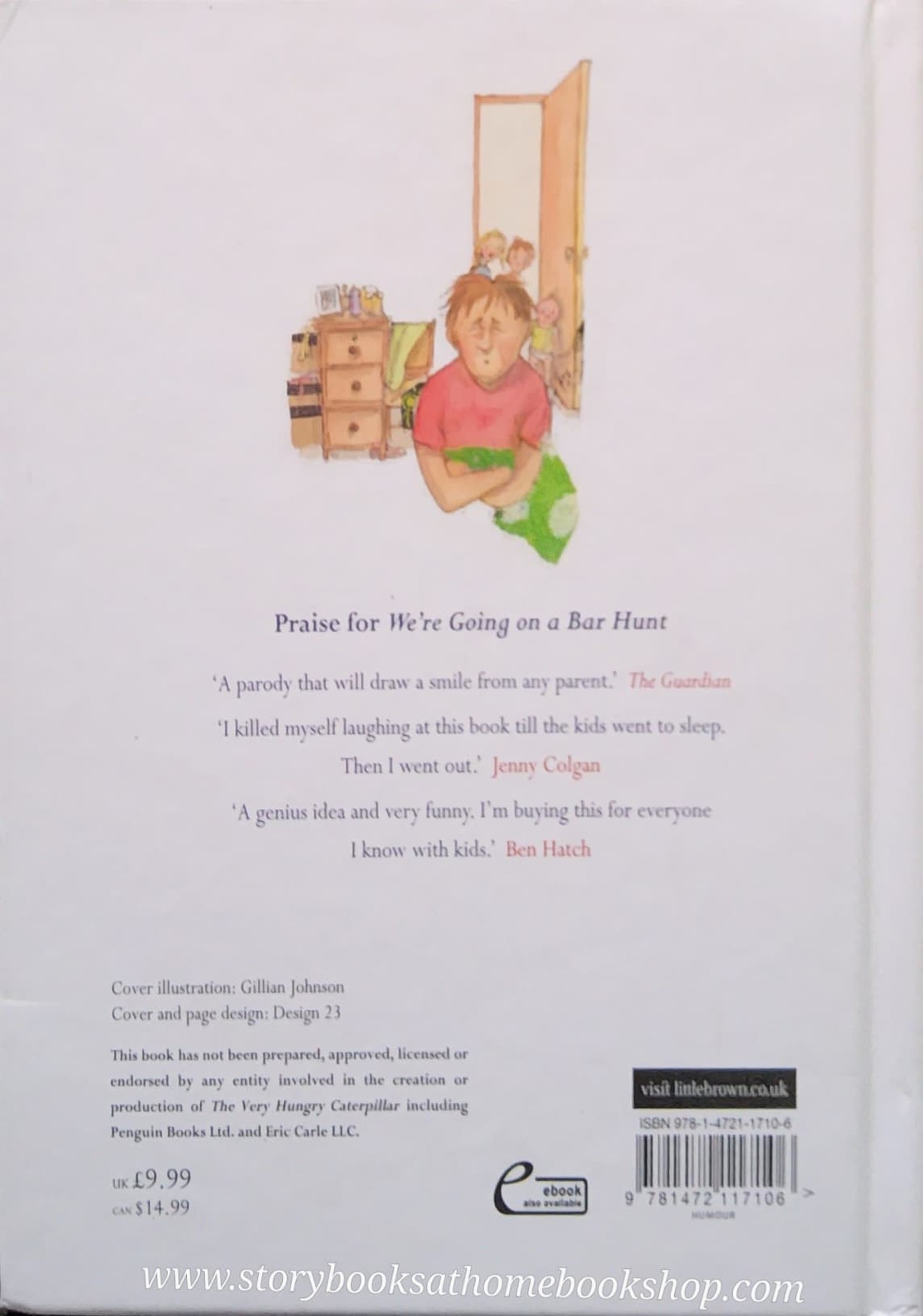 หนังสือนิทานปกแข็ง** 🍅🍓THE VERY HUNGOVER CATERPILLAR A PARODY BY JOSIE LLOYD&EMLYN REES