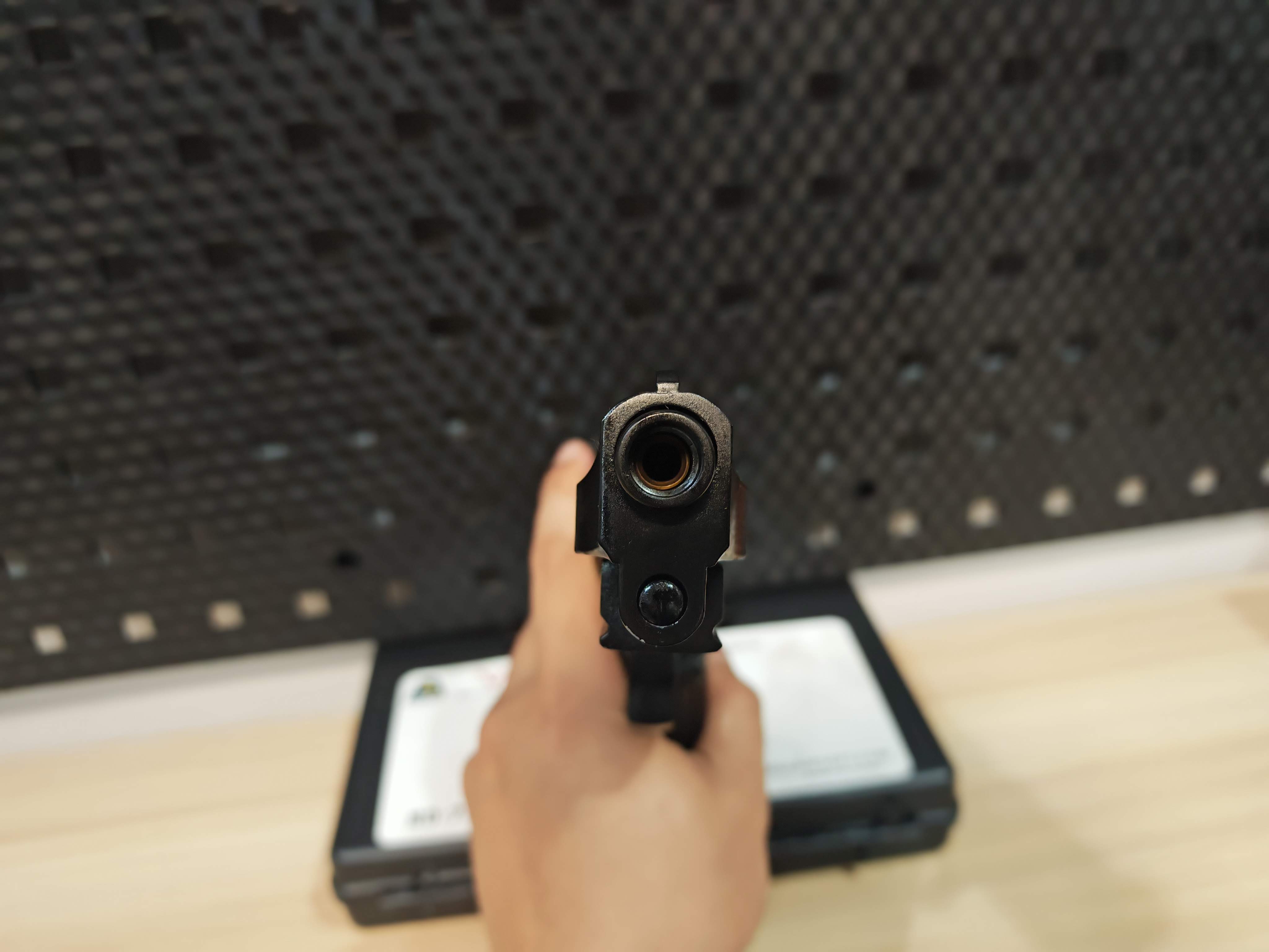 Double Bell 736 Taurus PT92 Beretta สีดำ GBB BB Gun บีบีกัน แบบแก๊ส ปืนอัดลม มือสอง Airsoft Gun