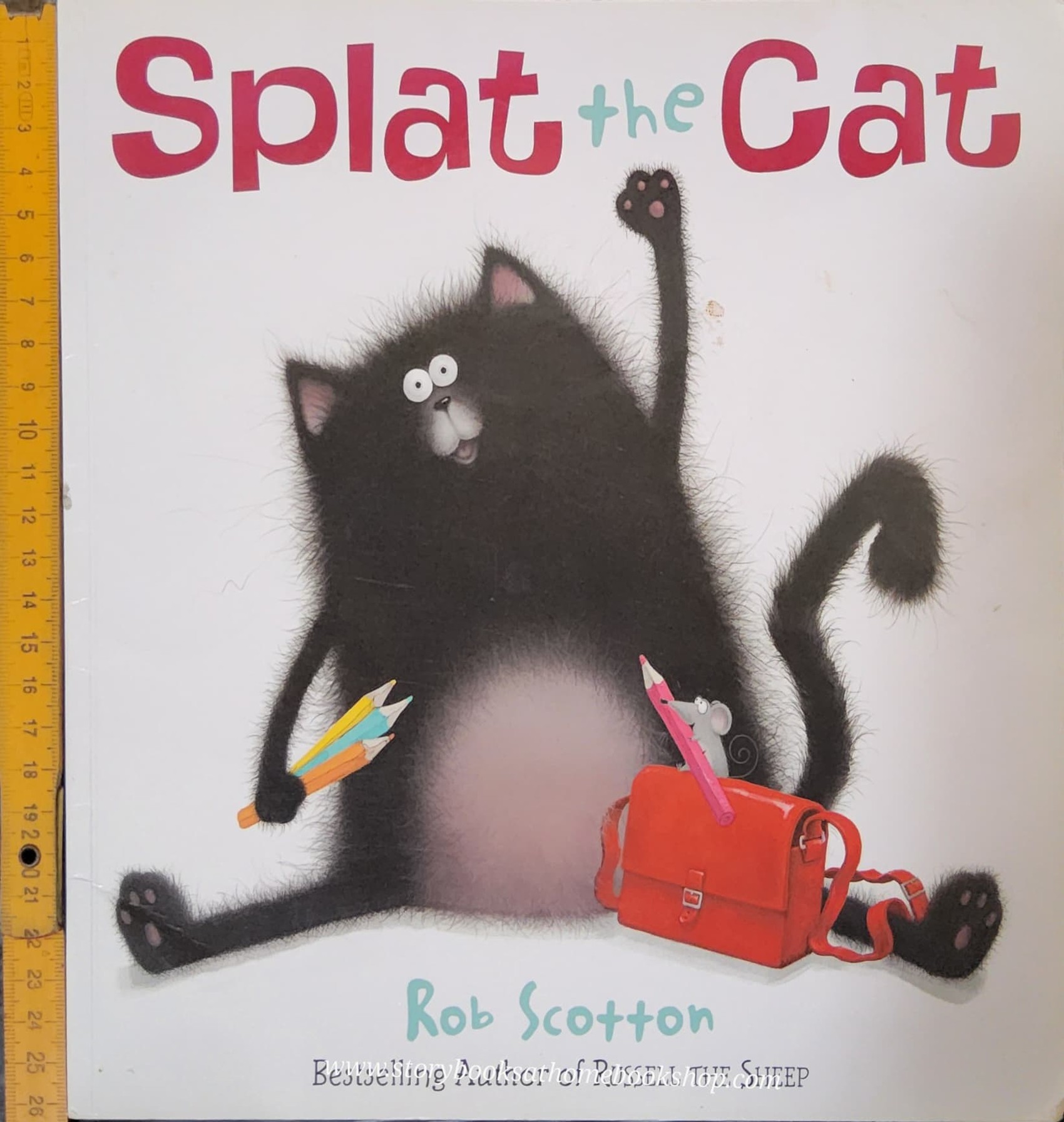 หนังสือนิทานปกอ่อน** 🍅🍓 SPLAT THE CAT BY ROB SCOTTON