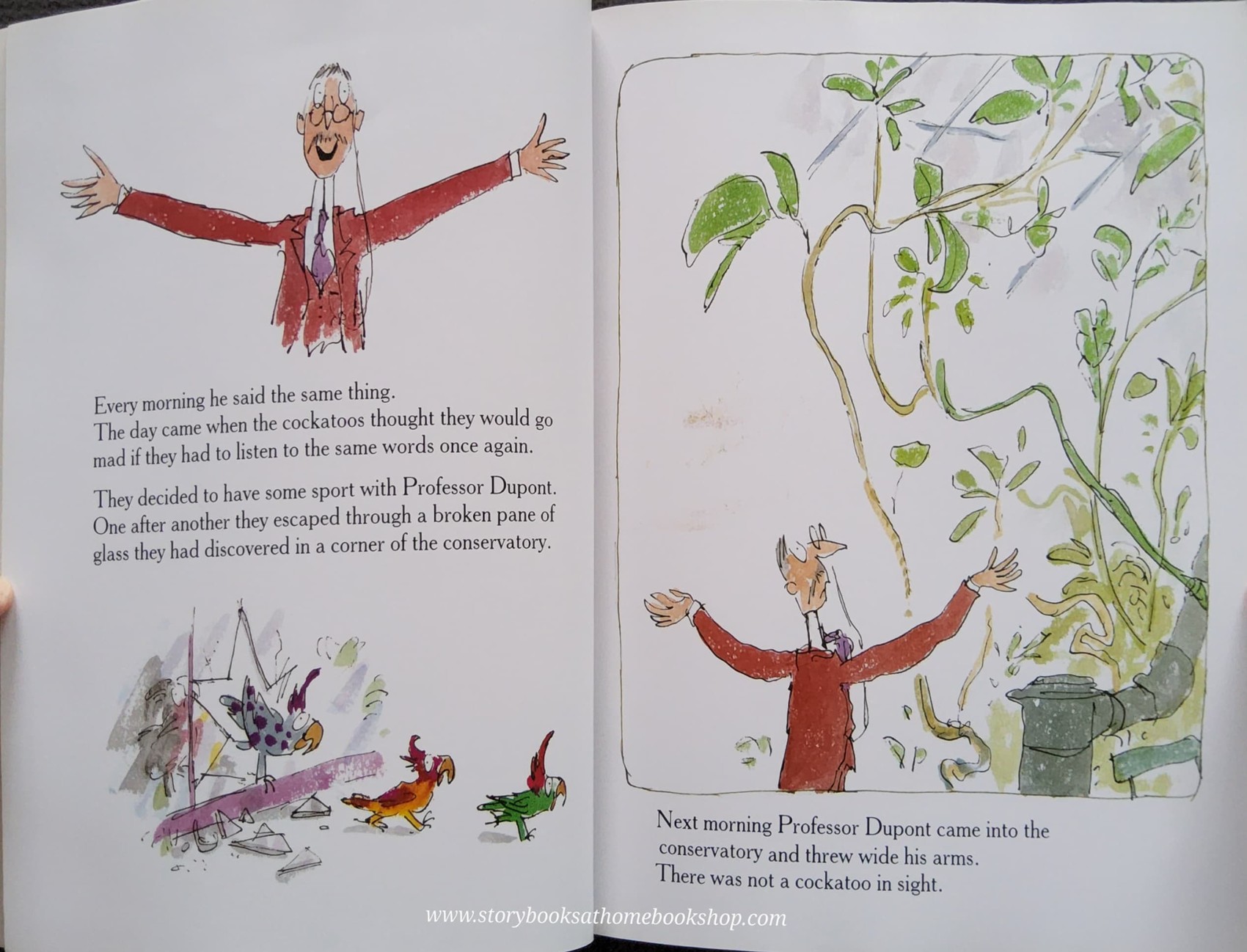 หนังสือนิทานปกอ่อน ** 🍅🍓COCKATOOS BY QUENTIN BLAKE