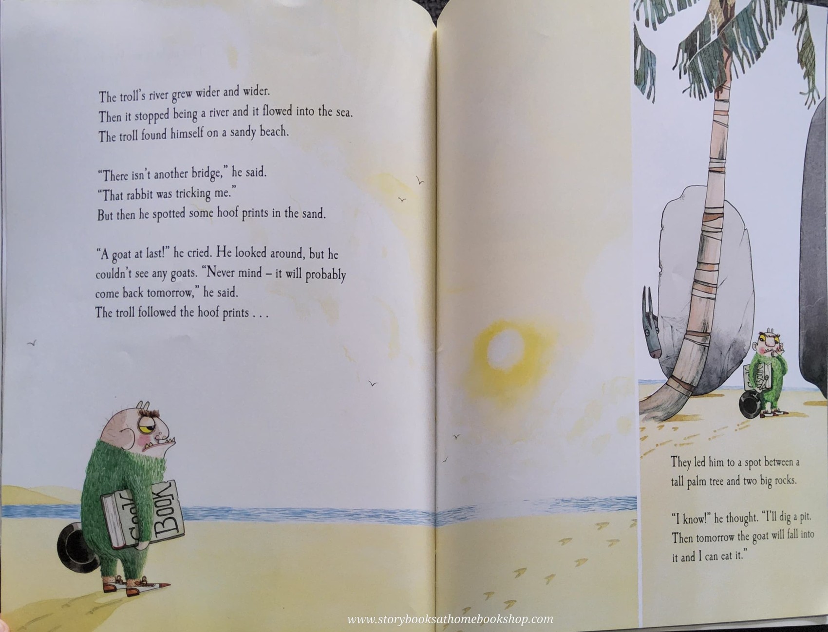 หนังสือนิทานปกอ่อน** 🍅🍓THE TROLL BY JULIA DONALDSON.DAVID ROBERTS