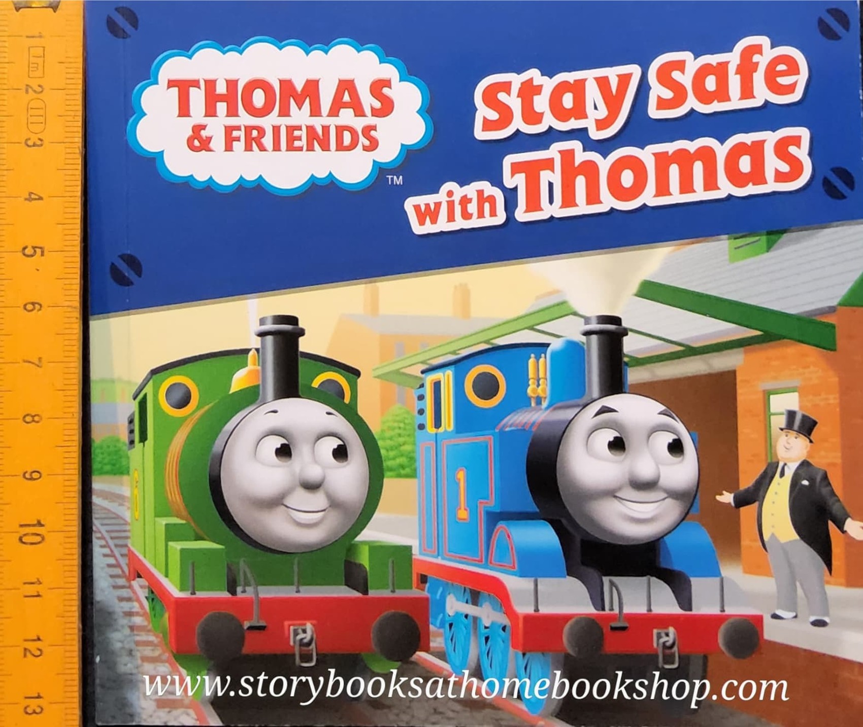 SMALL BOOK** **หนังสือนิทานปกอ่อน** 🍅🍓THOMAS&FRIENDS: STAY SAFE WITH THOMAS♥️♥️