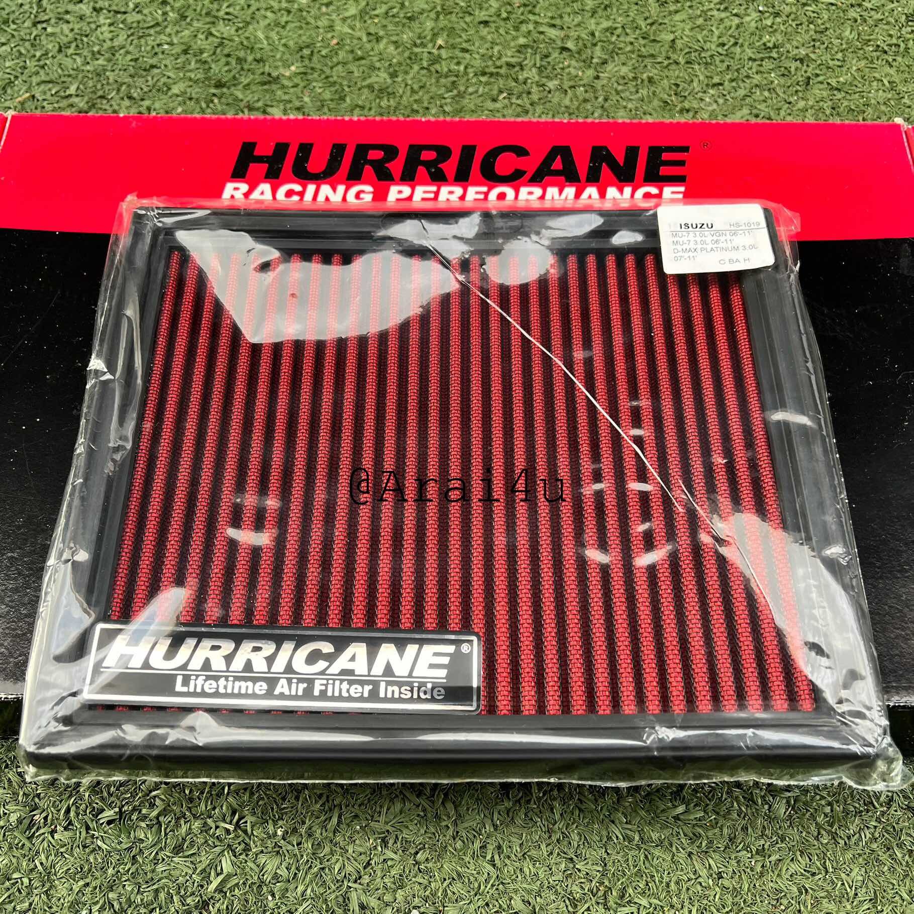 HURRICANE กรองอากาศ ISUZU MU7 3.0 VGS 06-11,MU7 06-11,DMAX PLATINUM 3.0 07-11