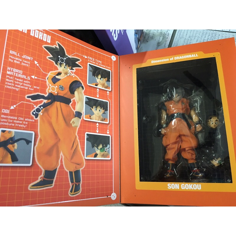 เซตDOD 7ตัว โกคู โกคูเด็ก โกคูร่างไซย่า โบรลี่ พิคโกโร่ ทรังคซ์ เบจิต้า DOD SET 7 Character