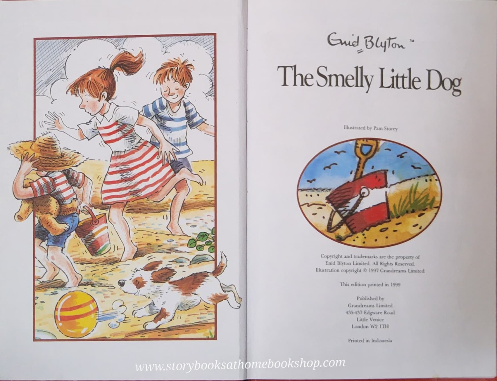 หนังสือนิทานปกแข็ง ** 🍓🍓THE SMELLY LITTLE DOG BY ENID BLYTON