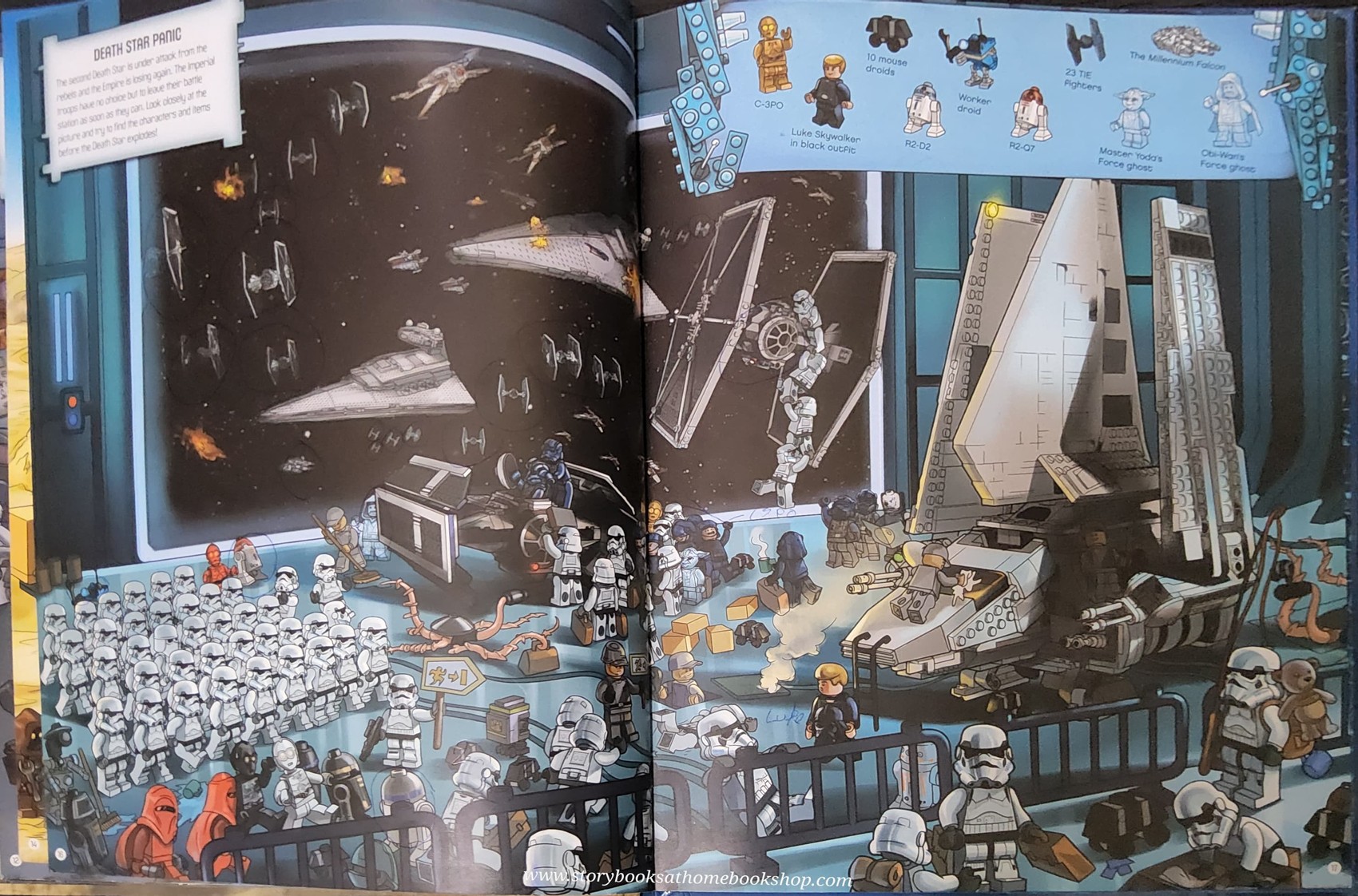 PUZZLE BOOK** ð
ðLEGO STARWARS SPOT THE GALACTIC HEROES