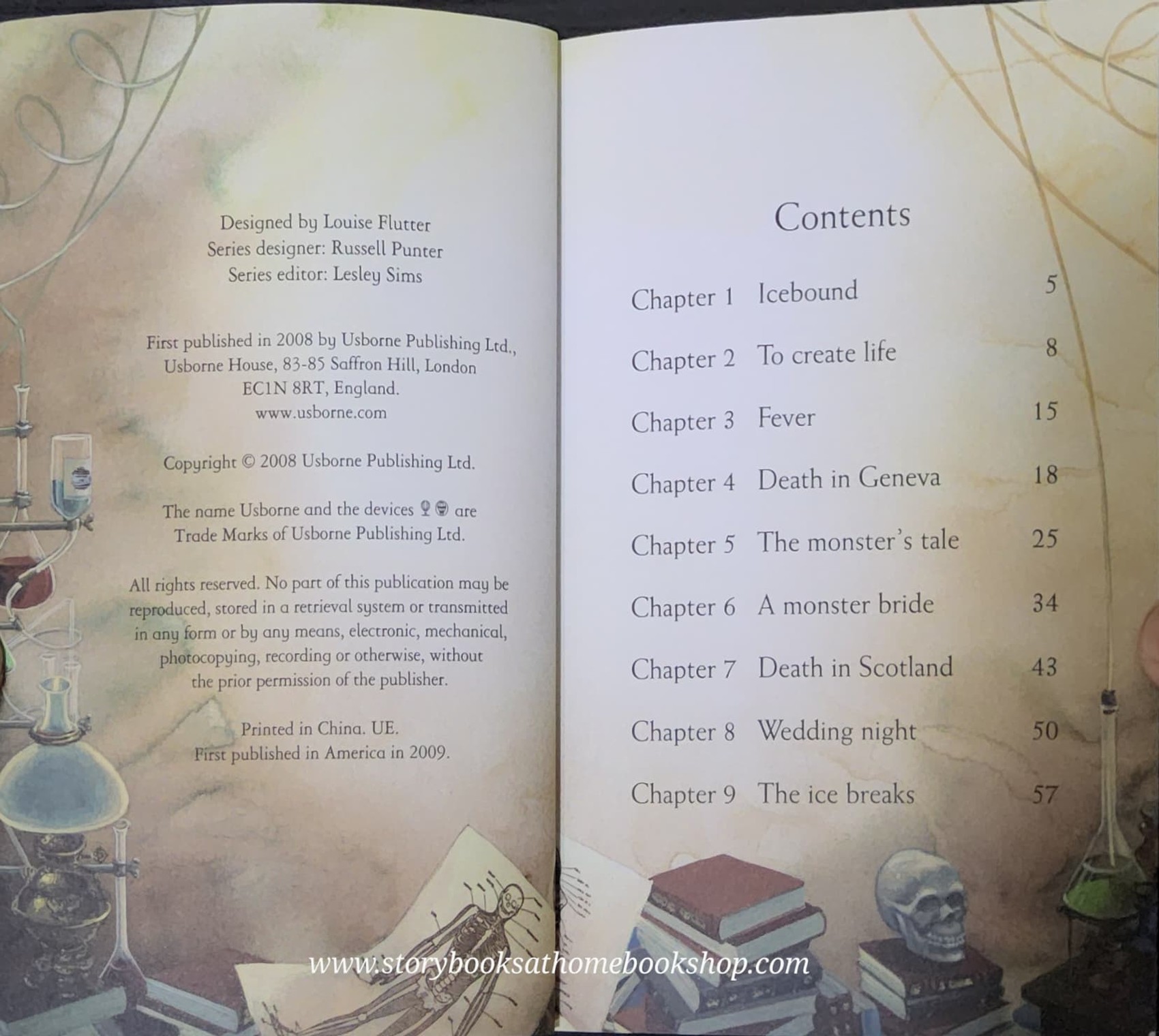 หนังสือนิทานปกอ่อน** 🍓🍓USBORNE YOUNG READING:FRANKENSTEIN