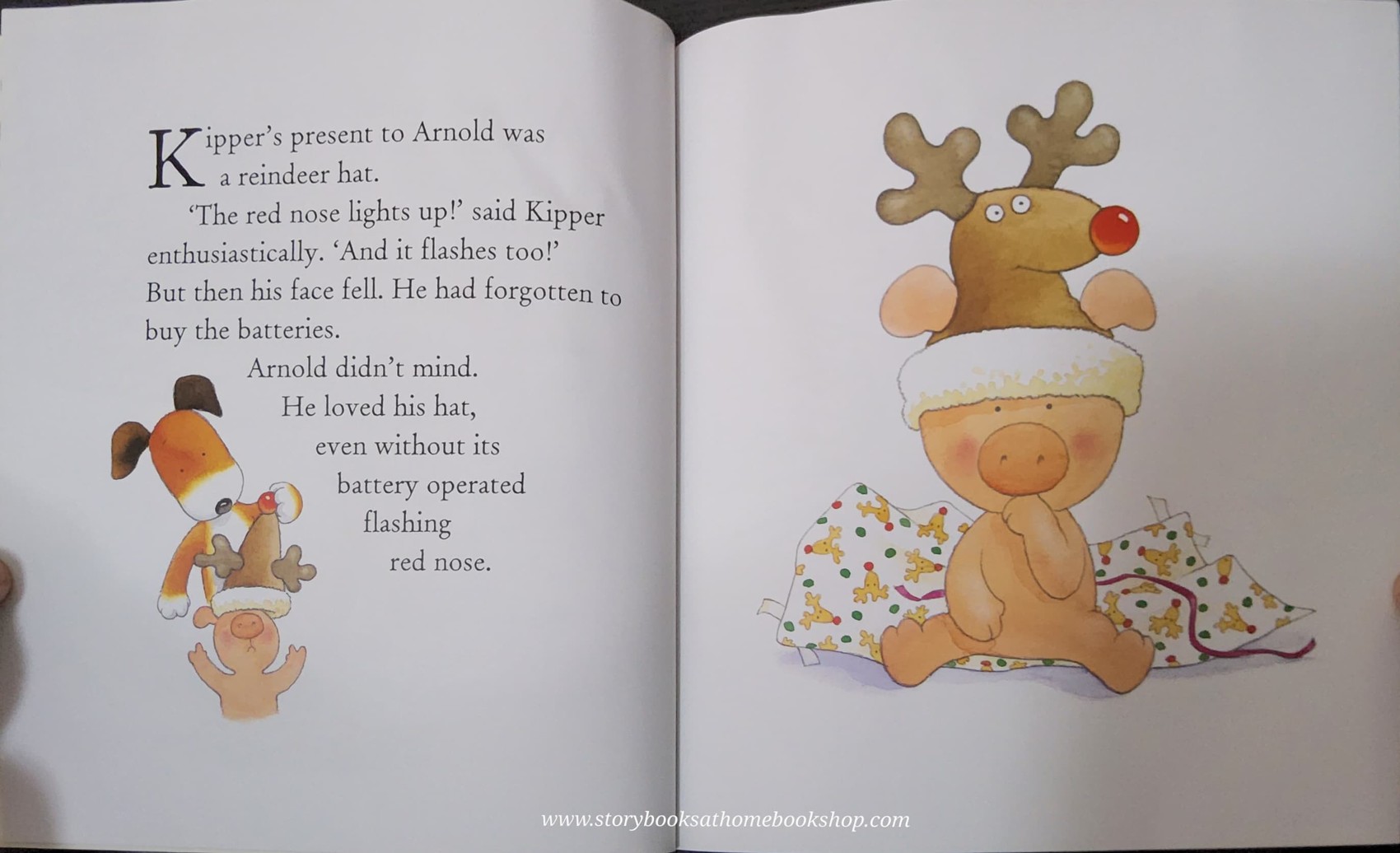 นังสือนิทานปกอ่อน** 🍅🍓 KIPPER'S CHRISTMAS EVE BY MICK INKPEN