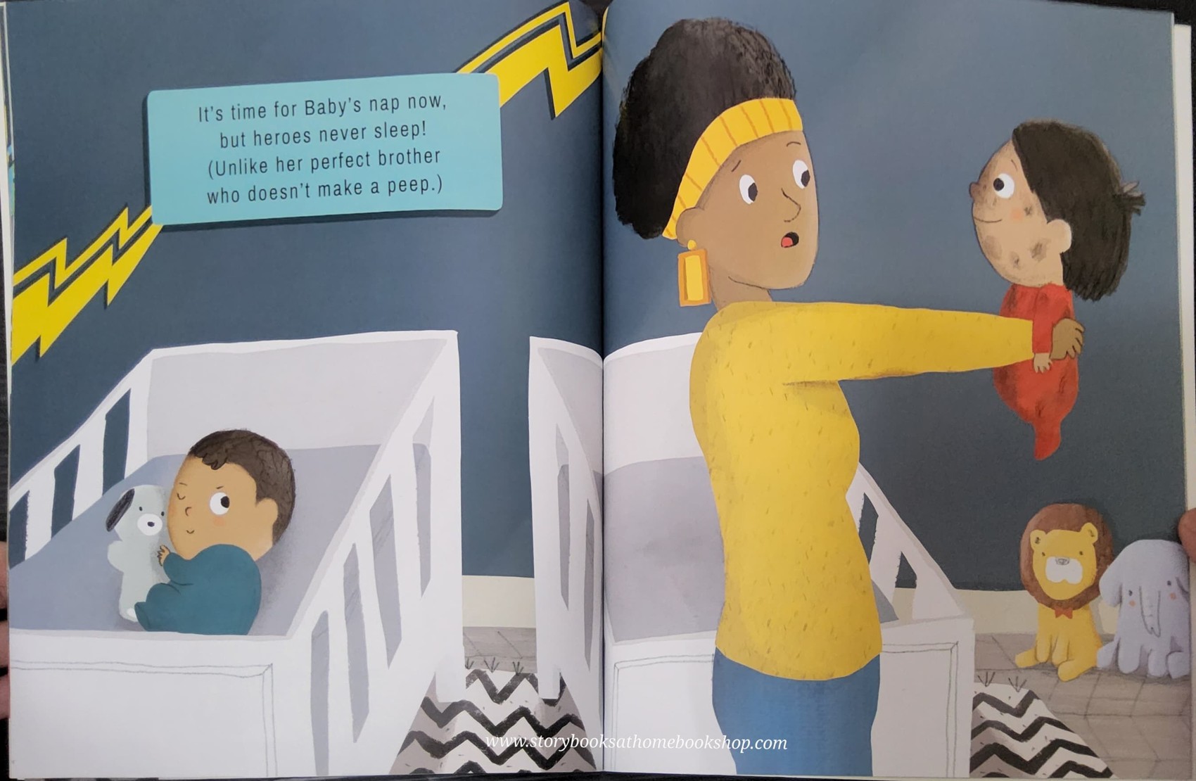 หนังสือนิทานปกอ่อน** 🍅🍓 SUPERHERO BABY!