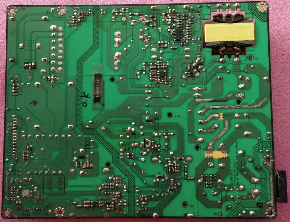 ซับพลายทีวี Panasonic (พานาโซนิค) อะไหล่แท้/ของถอดจากเครื่อง ใช้กับรุ่น TH-50C300T พาร์ทบอร์ด SHLD5509F-101H