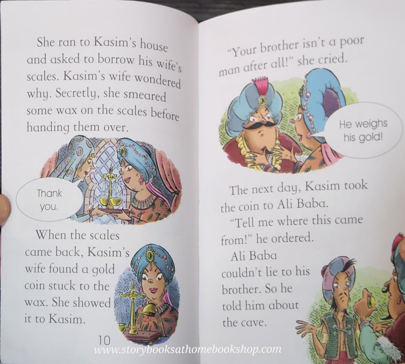 หนังสือนิทานปกอ่อน** 🍅🍓USBORNE YOUNG READING: Ali Baba and the Forty Thieves