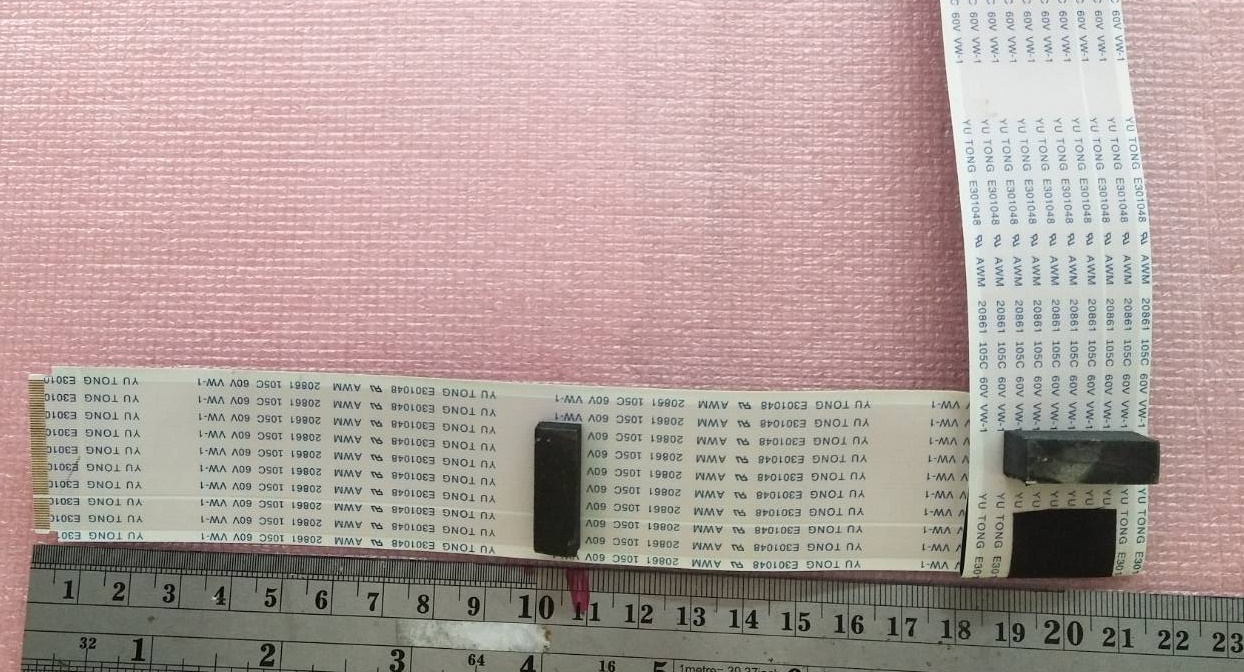 สายแพทีวี ทีซีแอล TCL ของแท้มือสองถอดจากเครื่อง รุ่น55C636 55C635