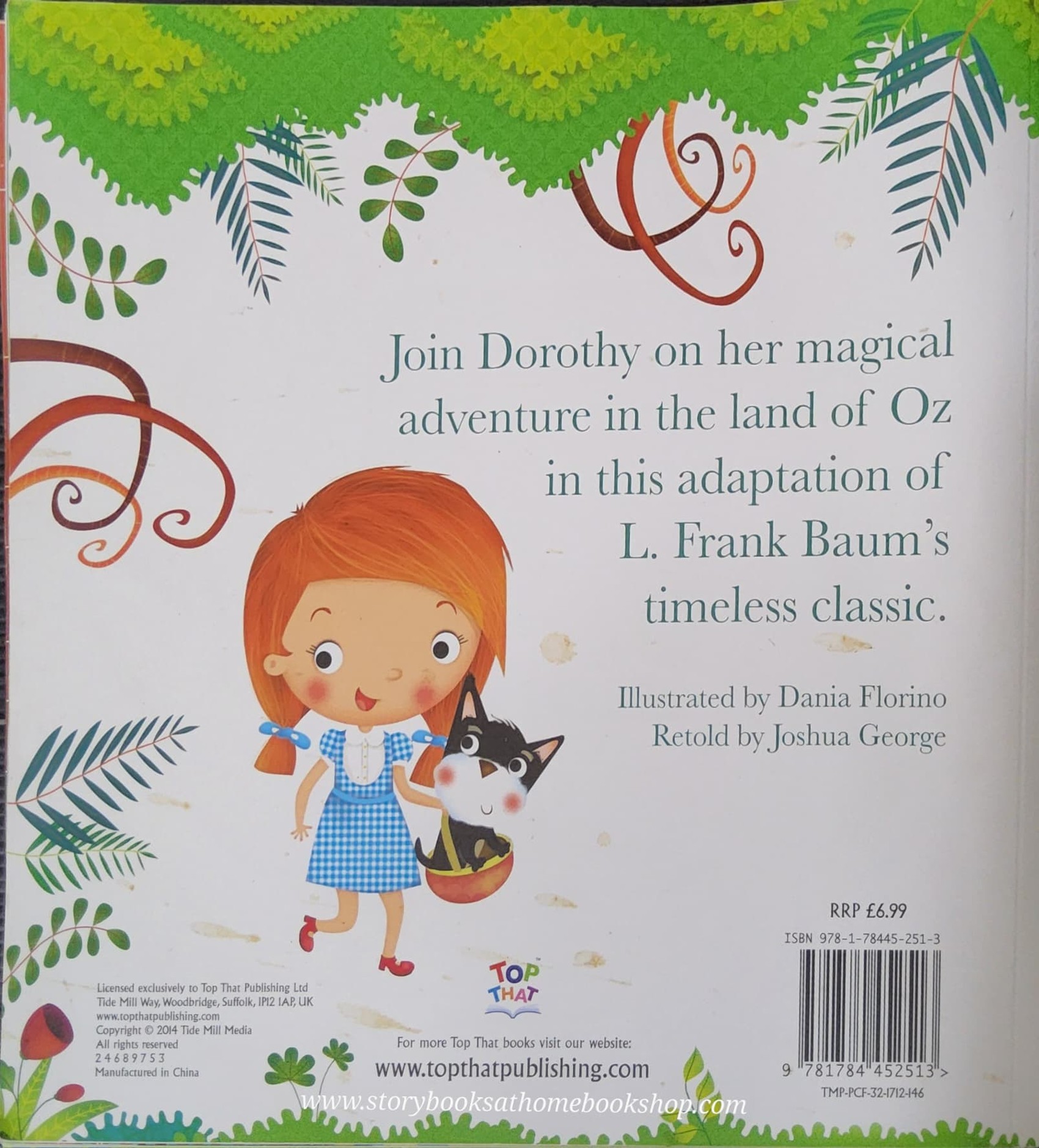 หนังสือนิทานปกอ่อน** 🍅🍓THE WIZARD OF OZ