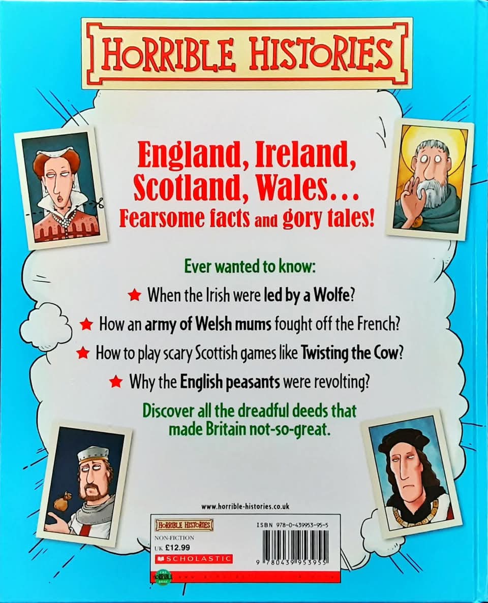 KNOWLEDGE BOOK** ð
ðHORRIBLE HISTORIES:THE HORRIBLE HISTORY OF BRITAIN AND IRELAND