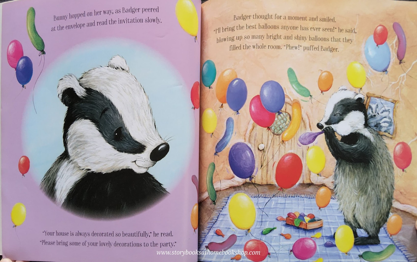 หนังสือนิทานปกอ่อน** 🍅🍓THE HAPPY POSTBUNNY