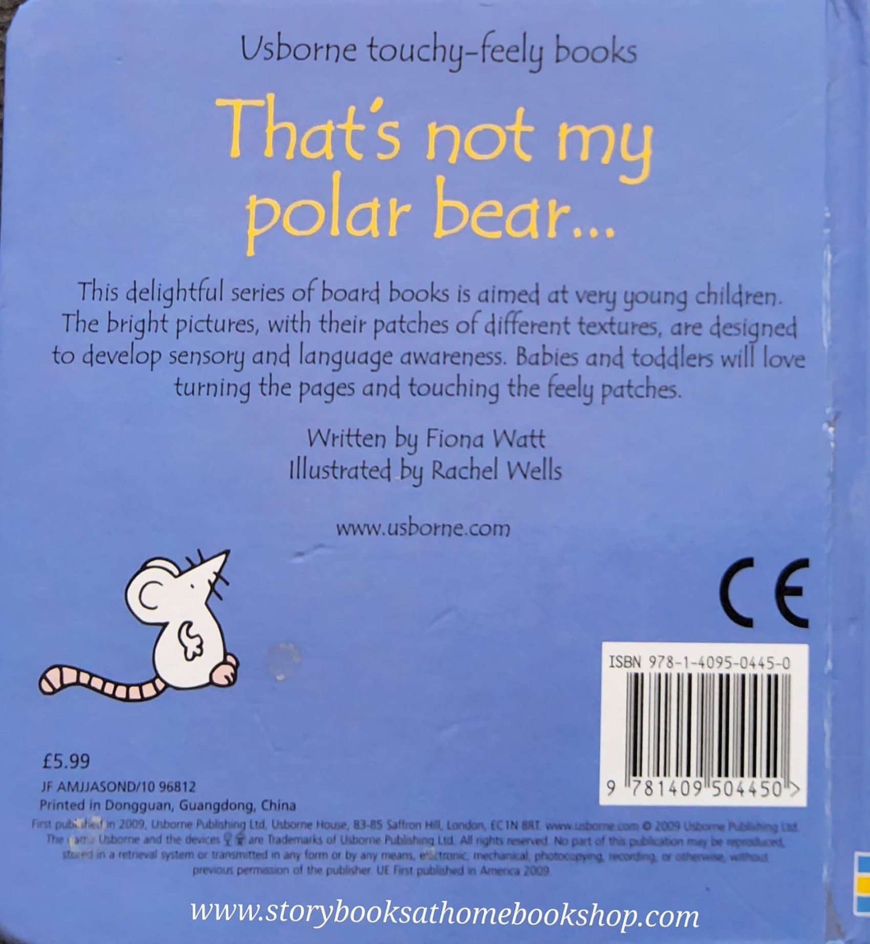 Touch and Feel BOARD BOOK** ð
ðThat's not my BEAR.(āļĄāļĩāļāļģāļŦāļāļī)