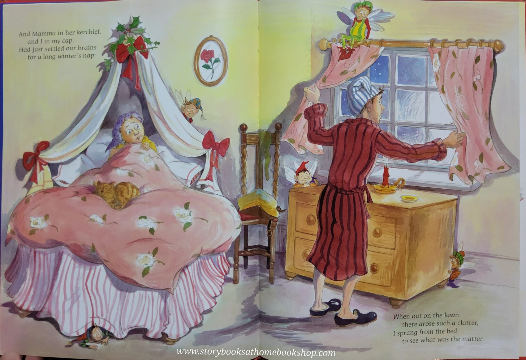 หนังสือนิทานปกแข็ง ** ♥️THE NIGHT BEFORE CHRISTMAS ♥️